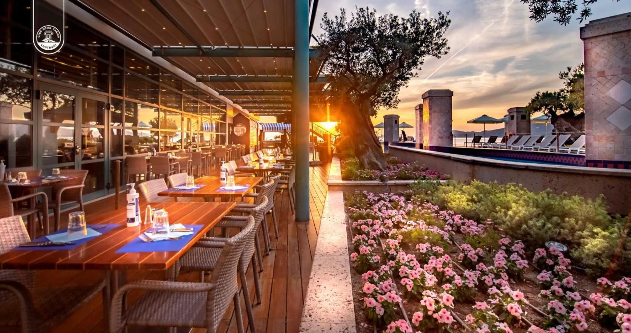 Restaurant/places to eat in Club Hotel Casino Loutraki