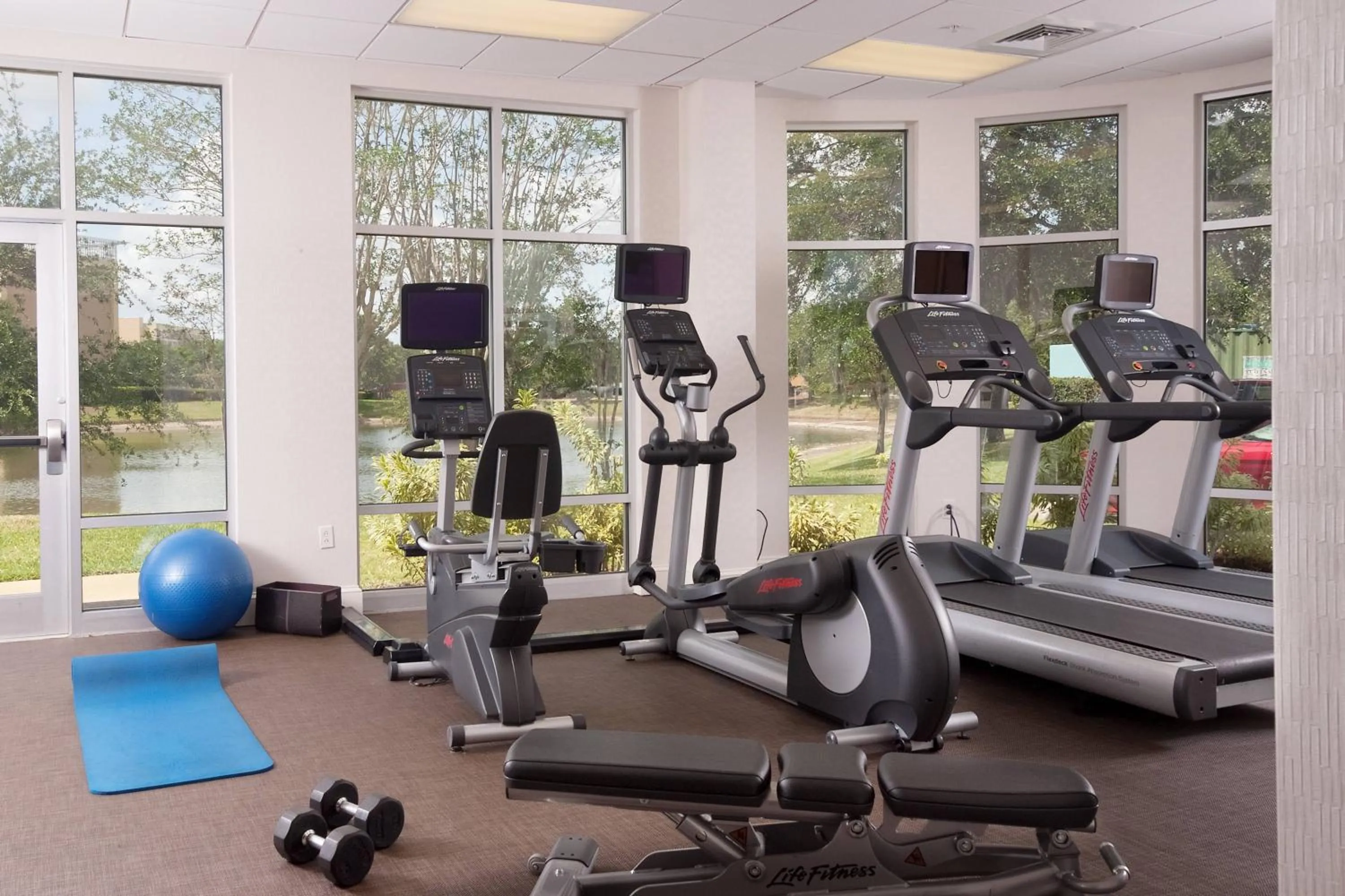Fitness centre/facilities in SpringHill Suites Orlando Airport
