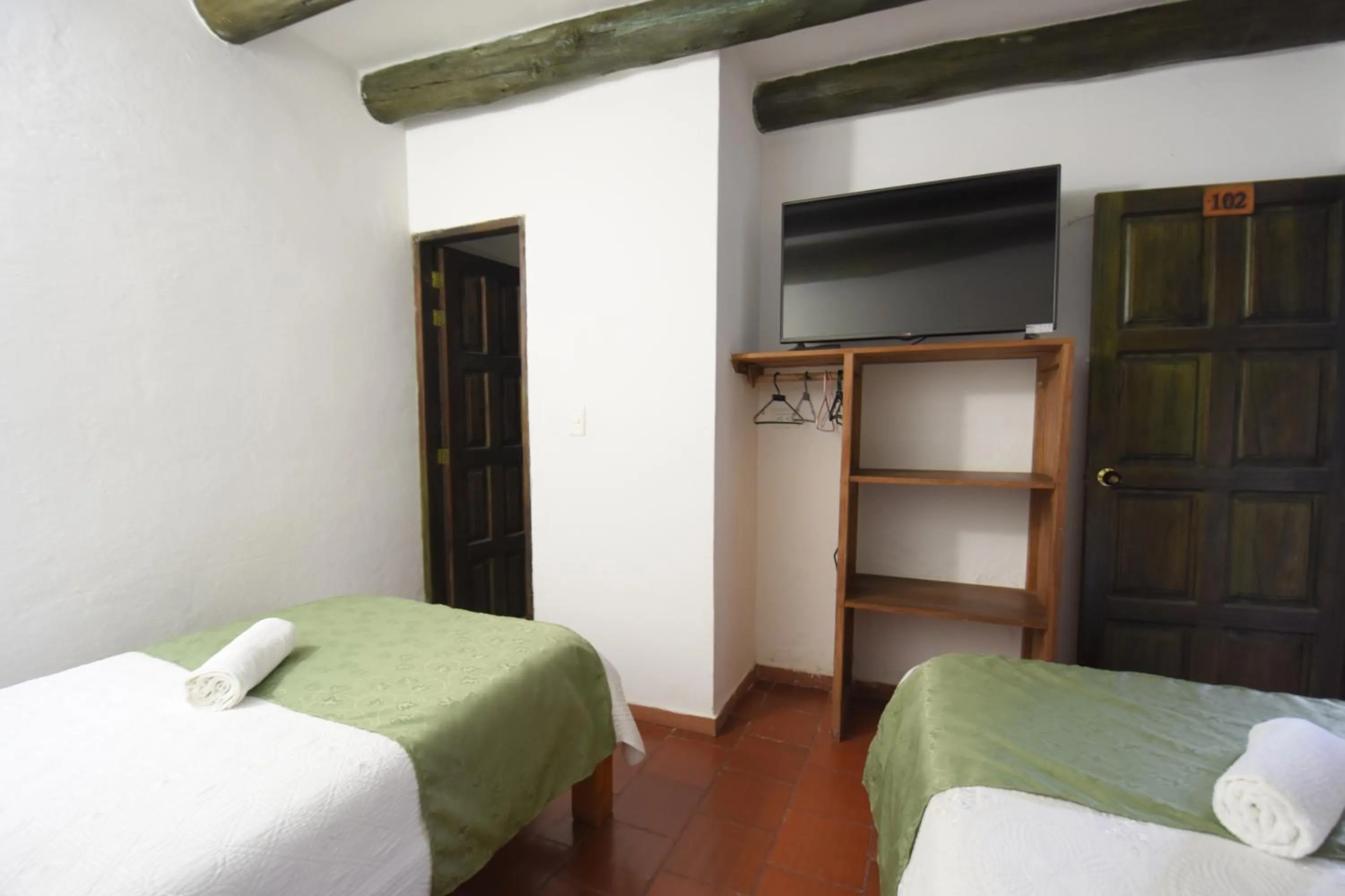 TV and multimedia, Bed in Hospederia La Fuente