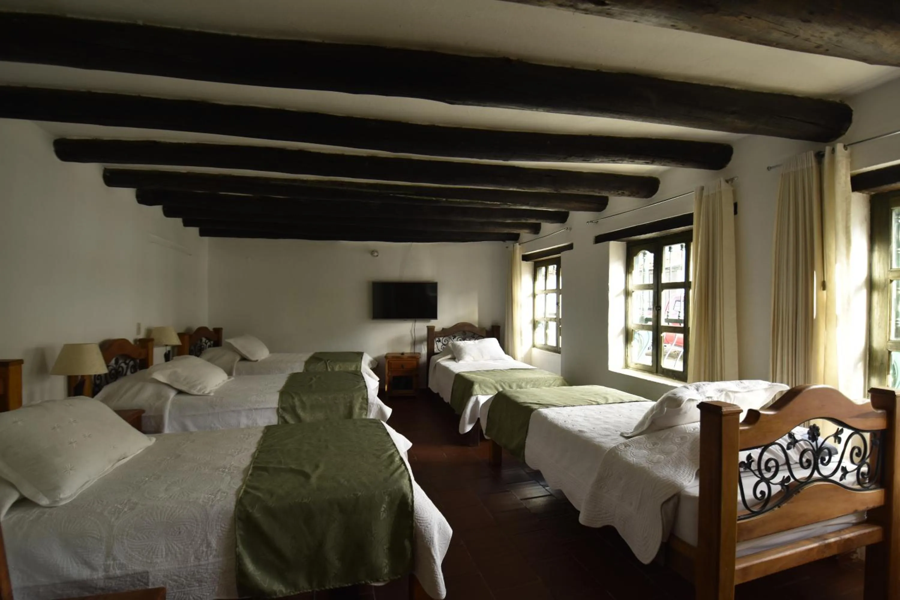 Bed in Hospederia La Fuente