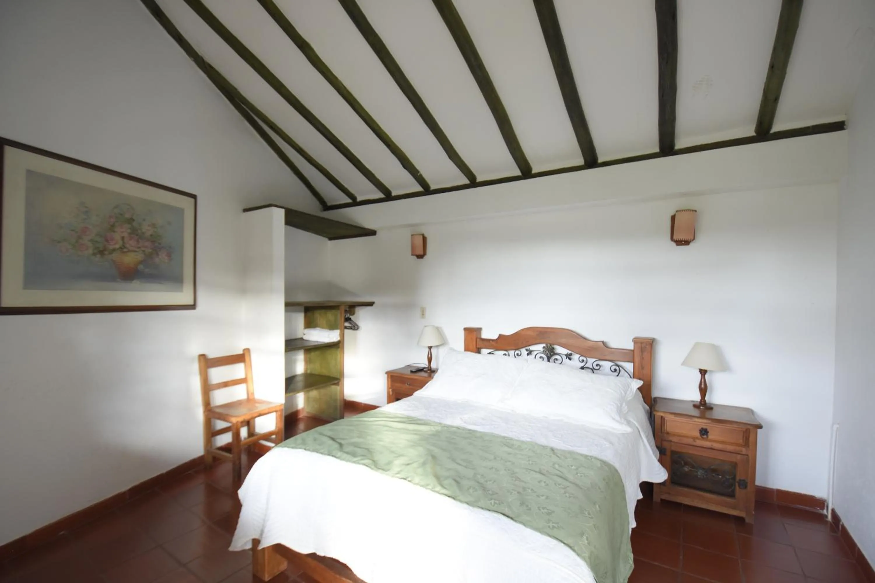 Bed in Hospederia La Fuente