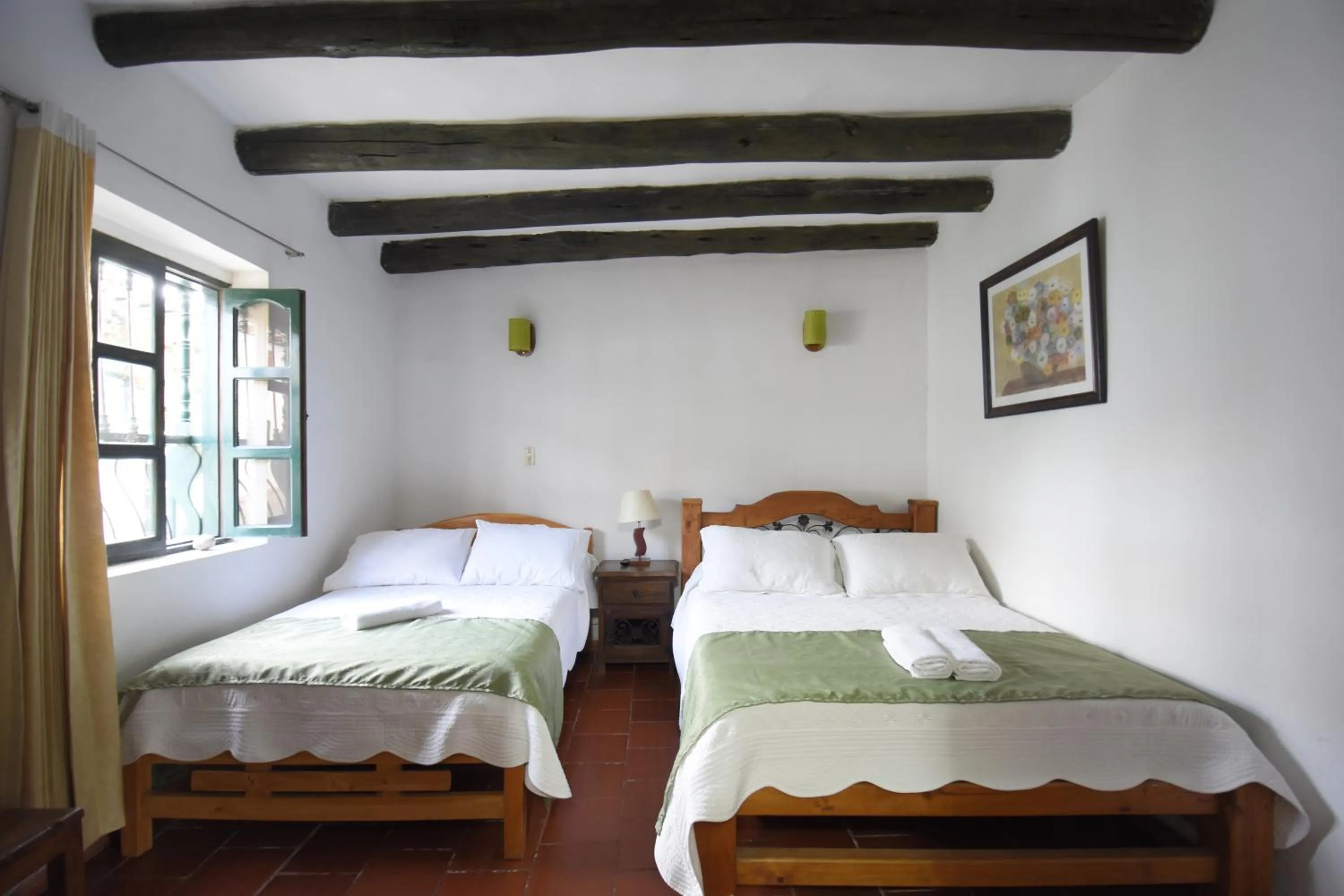 Bed in Hospederia La Fuente