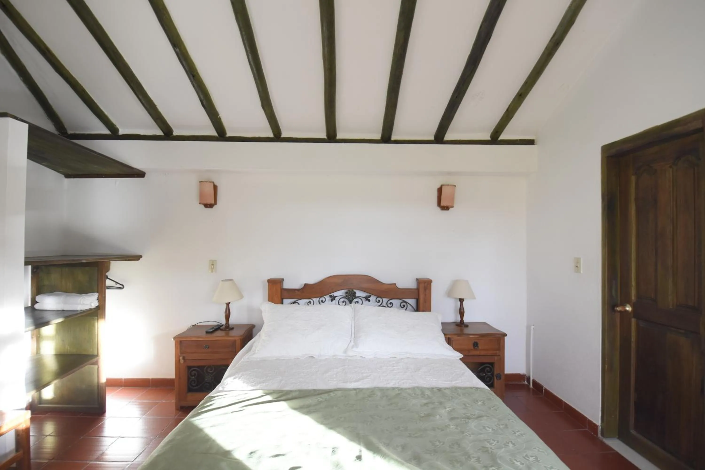 Bed in Hospederia La Fuente