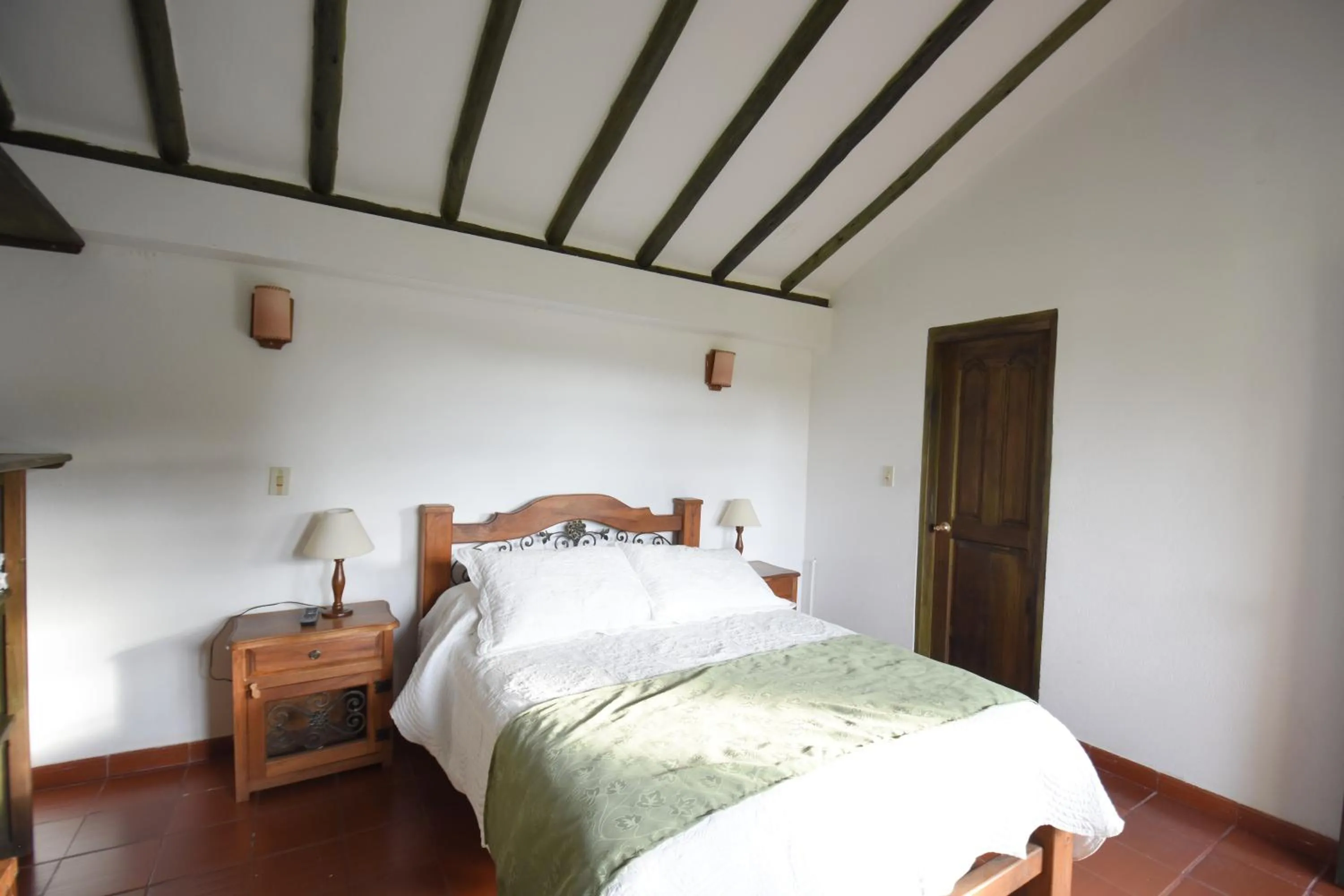 Bed in Hospederia La Fuente