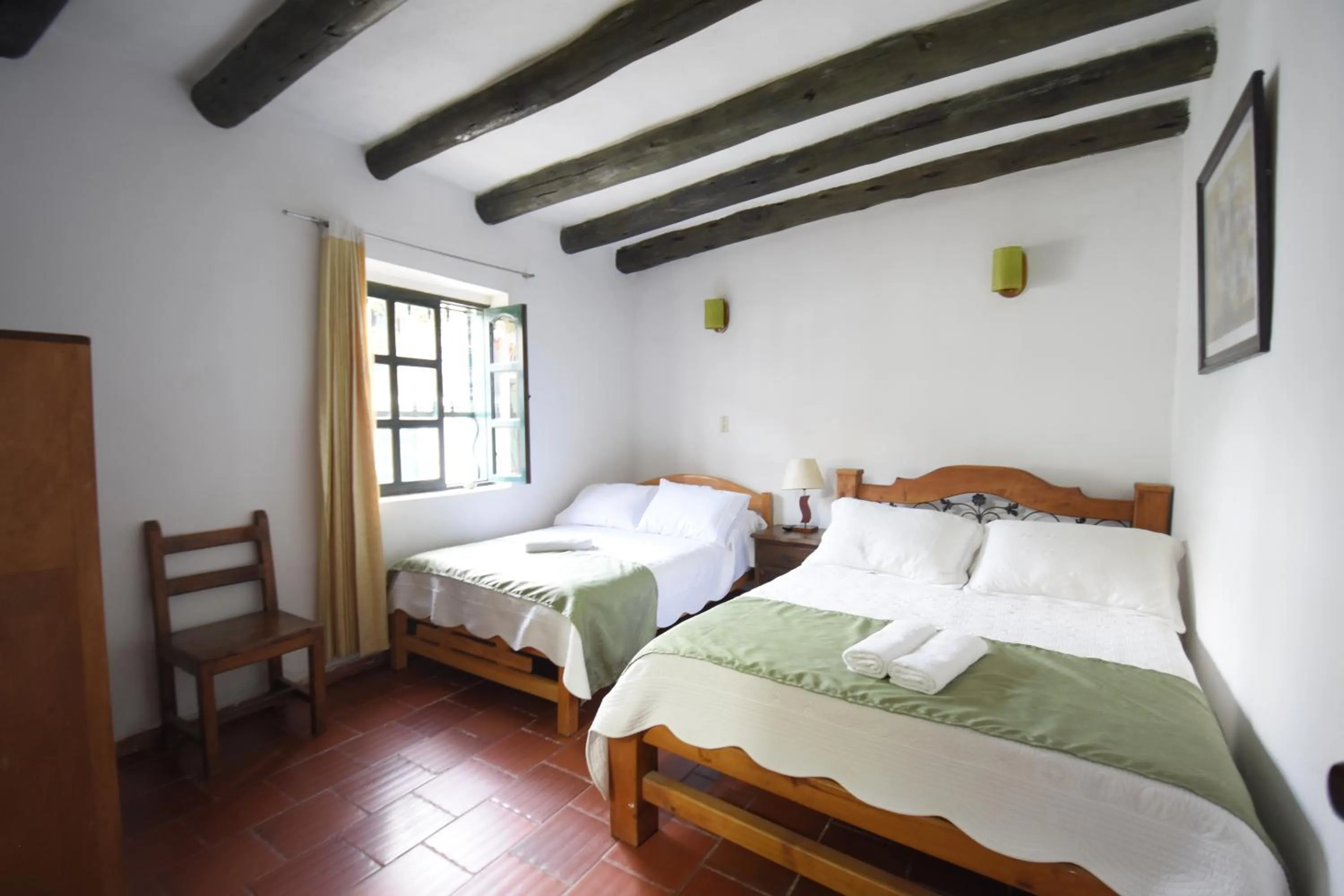 Bed in Hospederia La Fuente