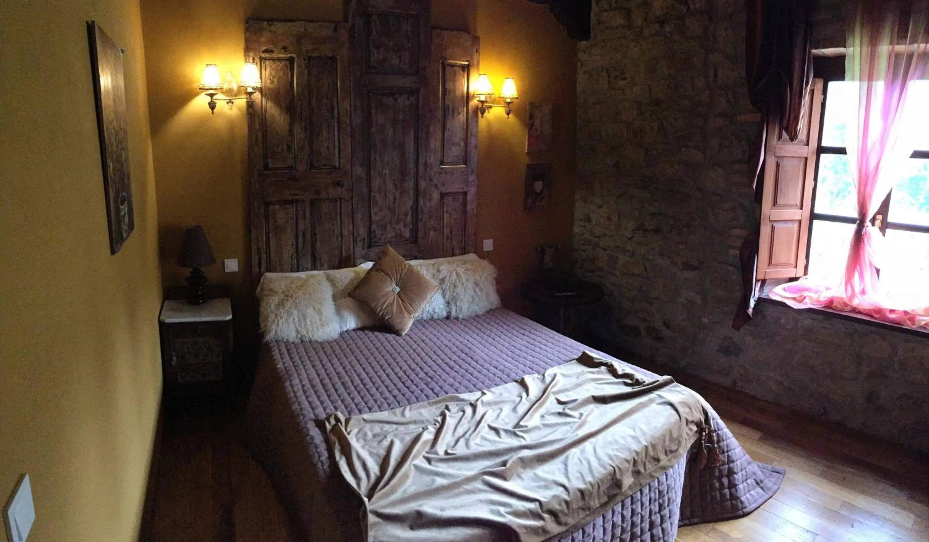 Bed in La Casona de Rudagüera