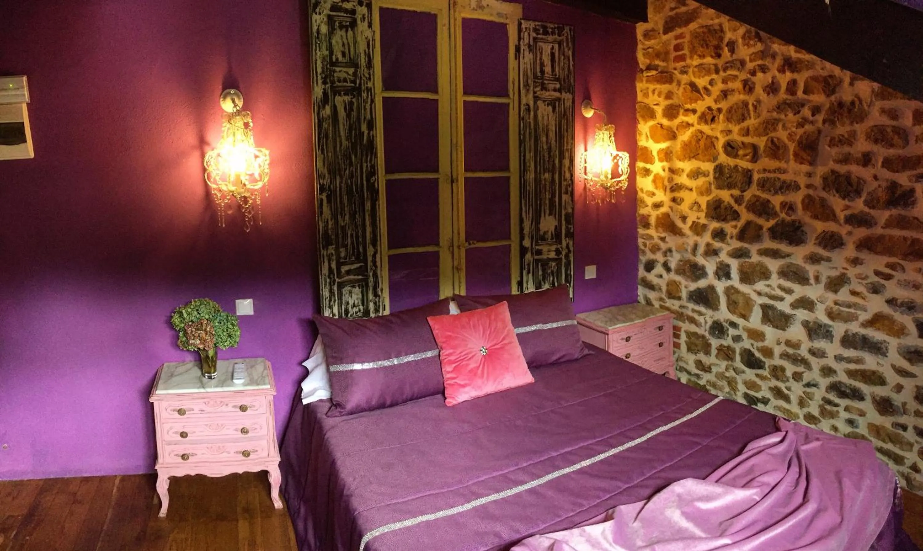 Bed in La Casona de Rudagüera