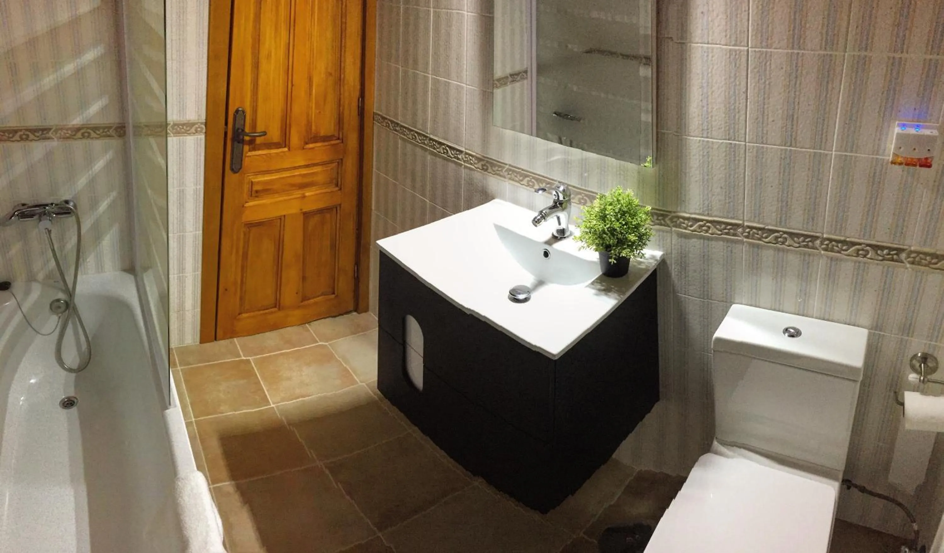 Bathroom in La Casona de Rudagüera