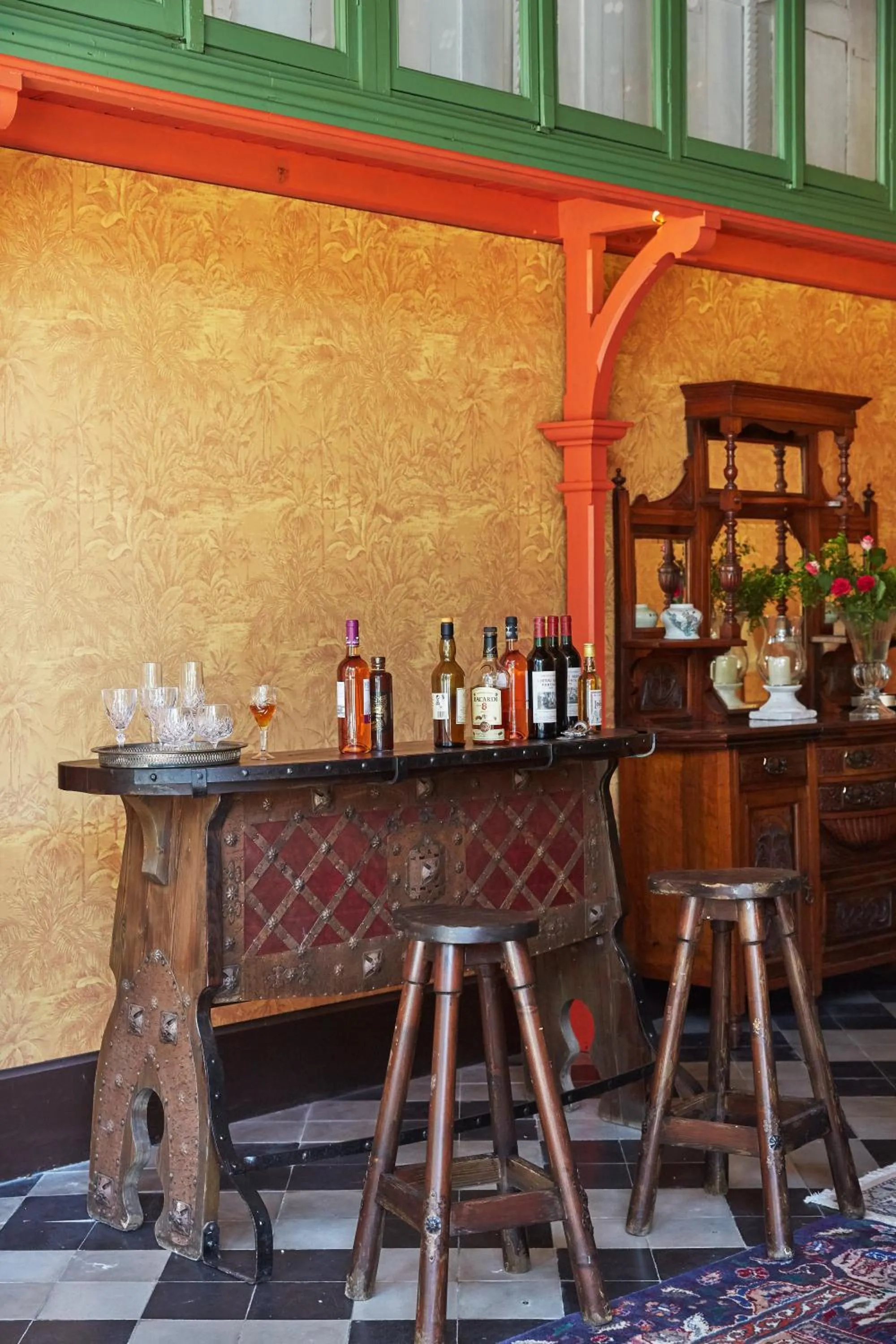 Library in Chateau de la Grand'Maison