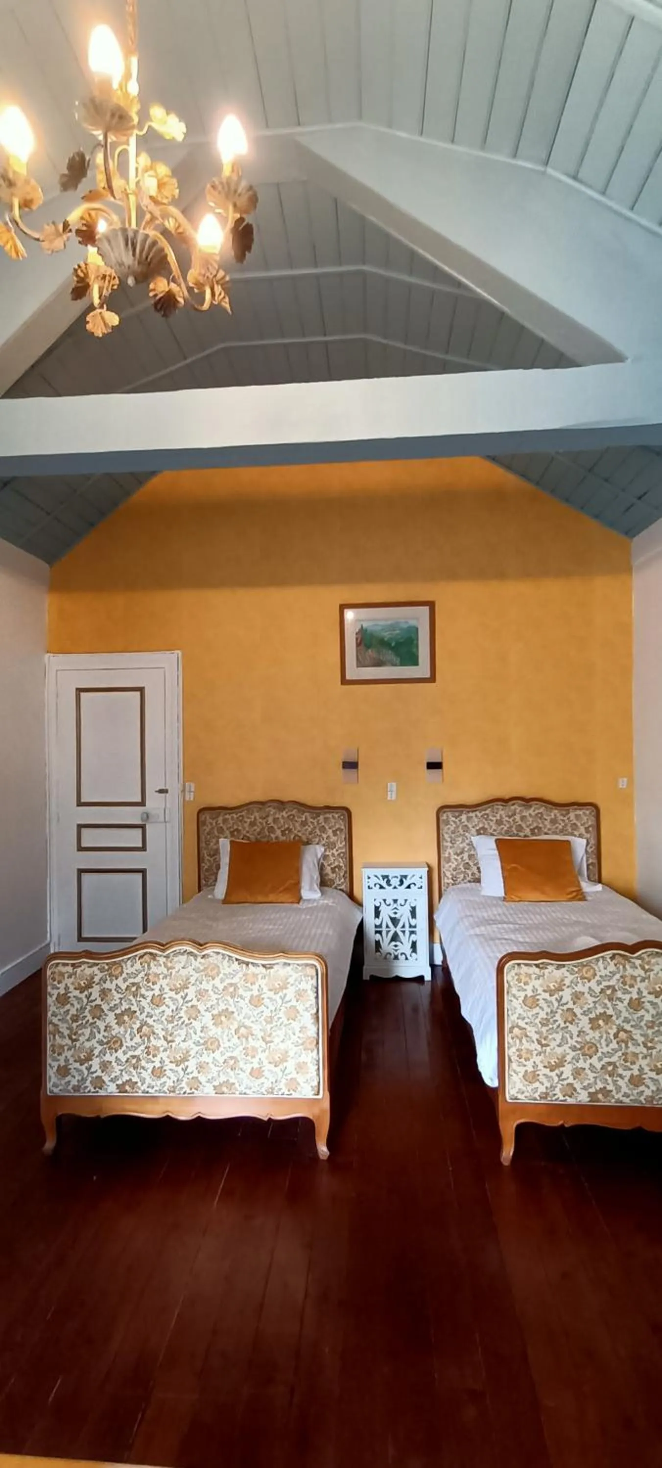 Bed in Chateau de la Grand'Maison