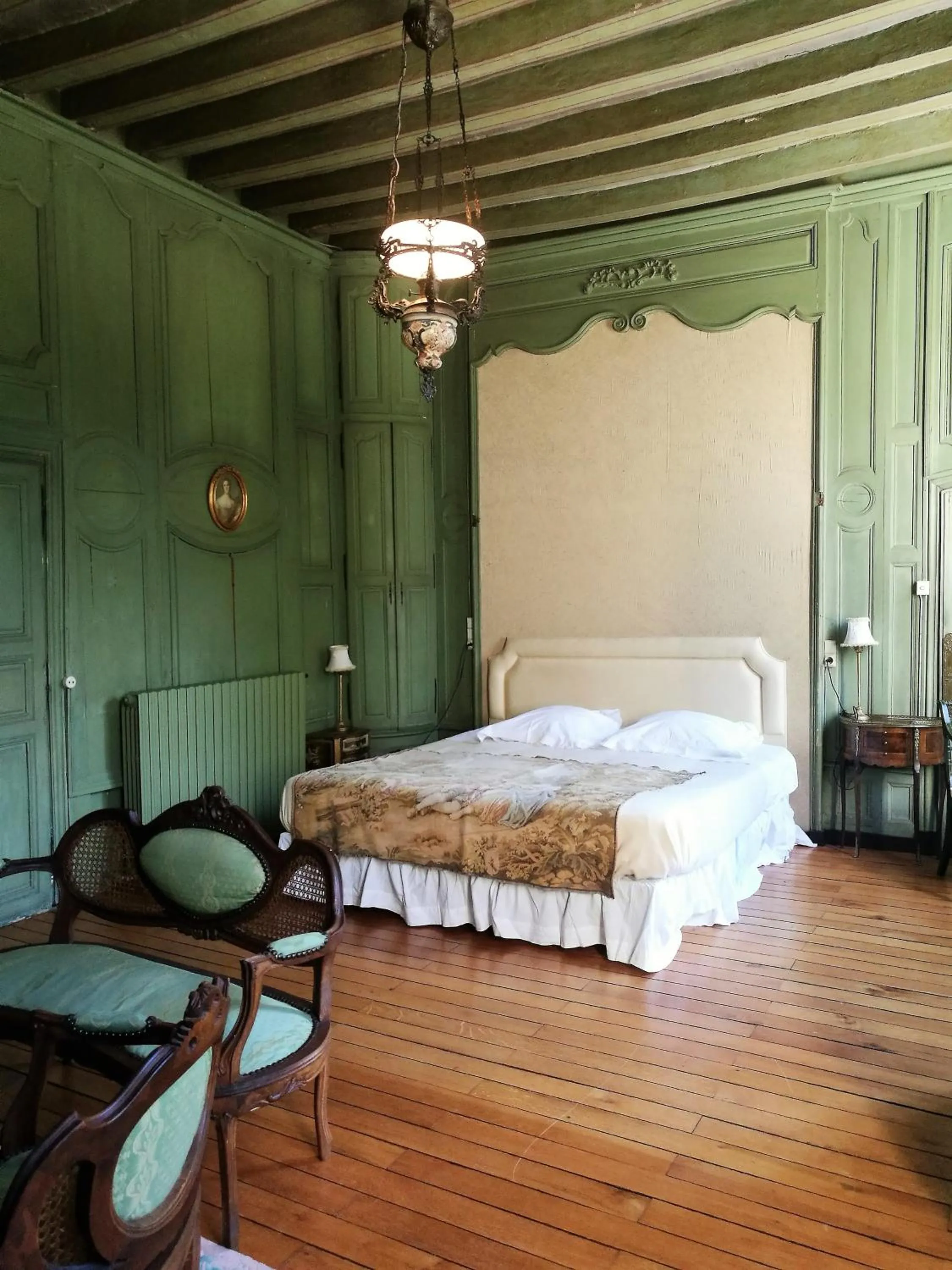 Bed in Chateau de la Grand'Maison