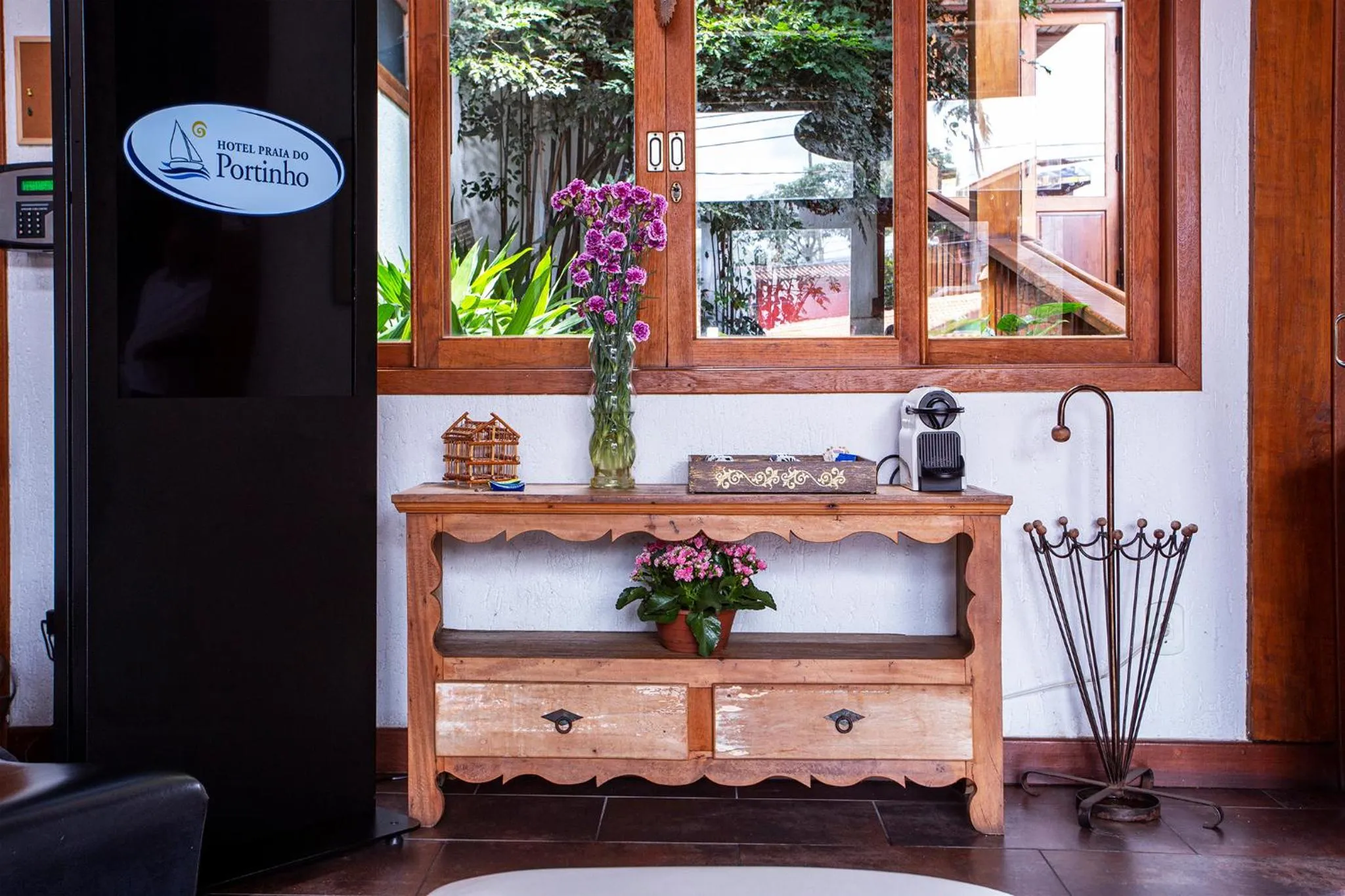 Lobby or reception in Hotel Praia do Portinho