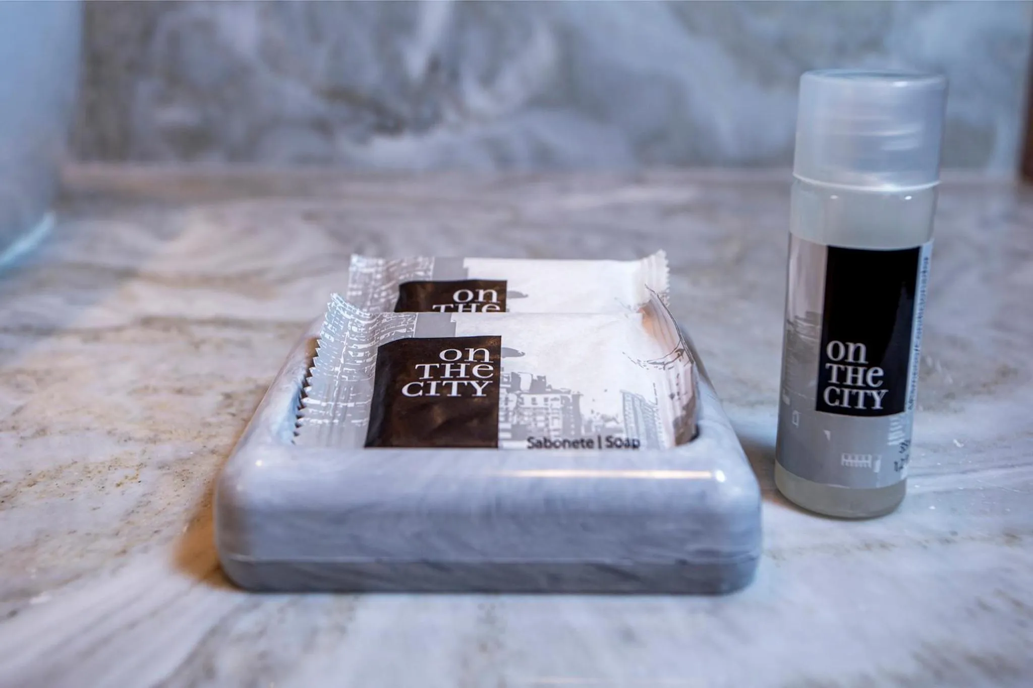 Bathroom, Bed in Hotel Praia do Portinho