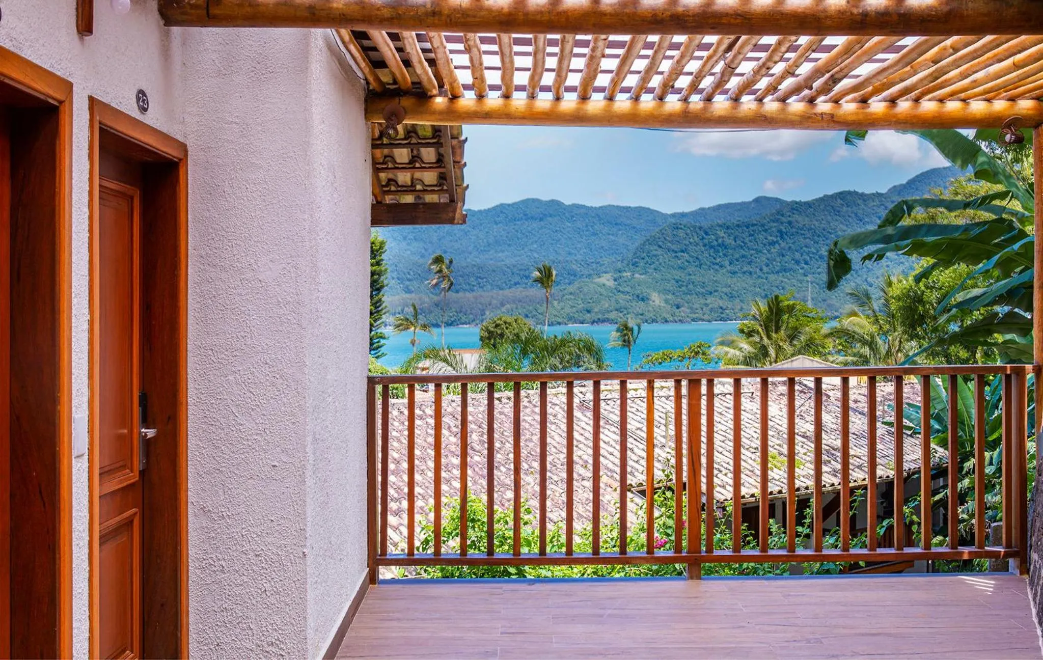 Balcony/Terrace in Hotel Praia do Portinho