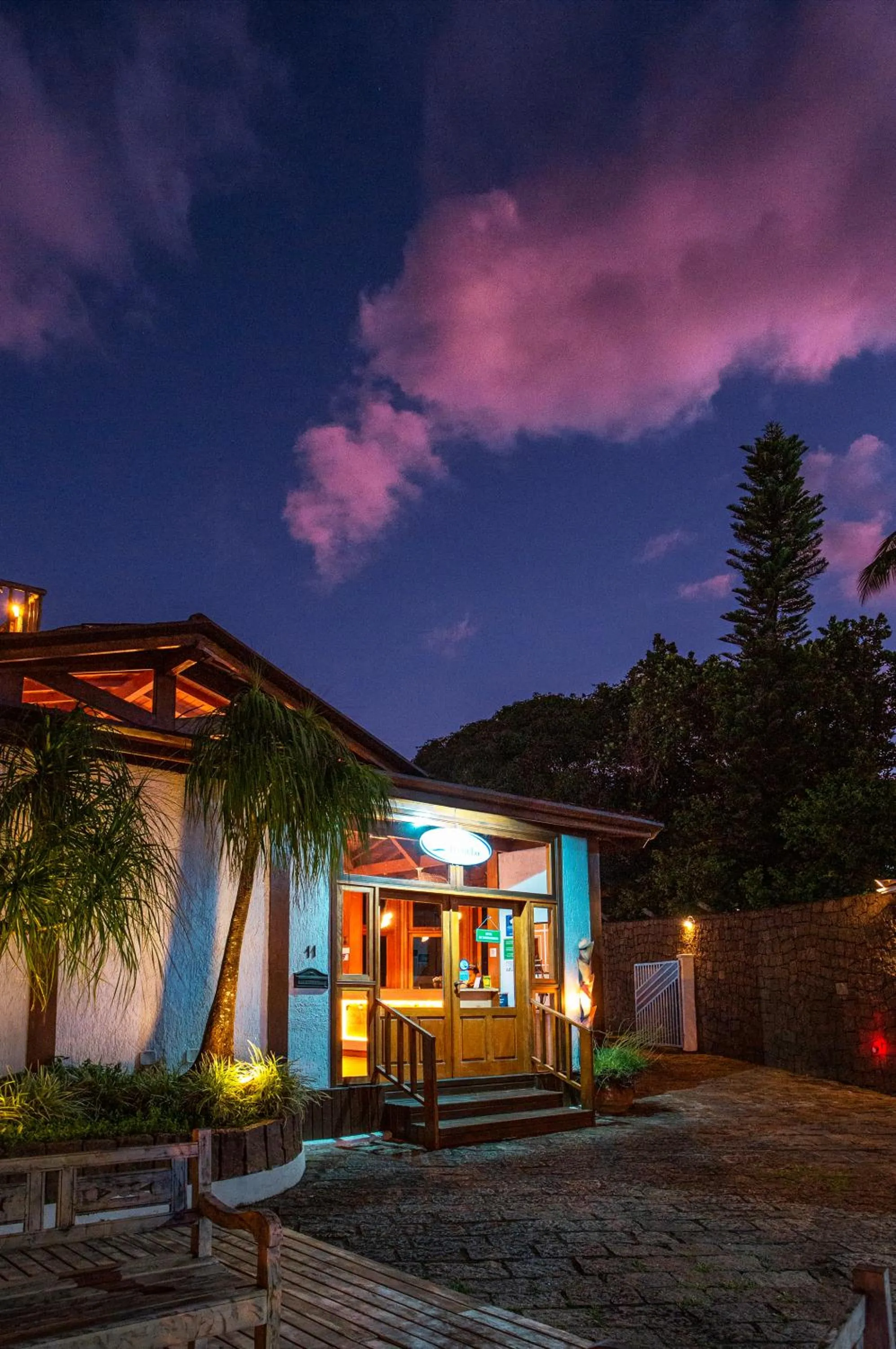 Property building in Hotel Praia do Portinho