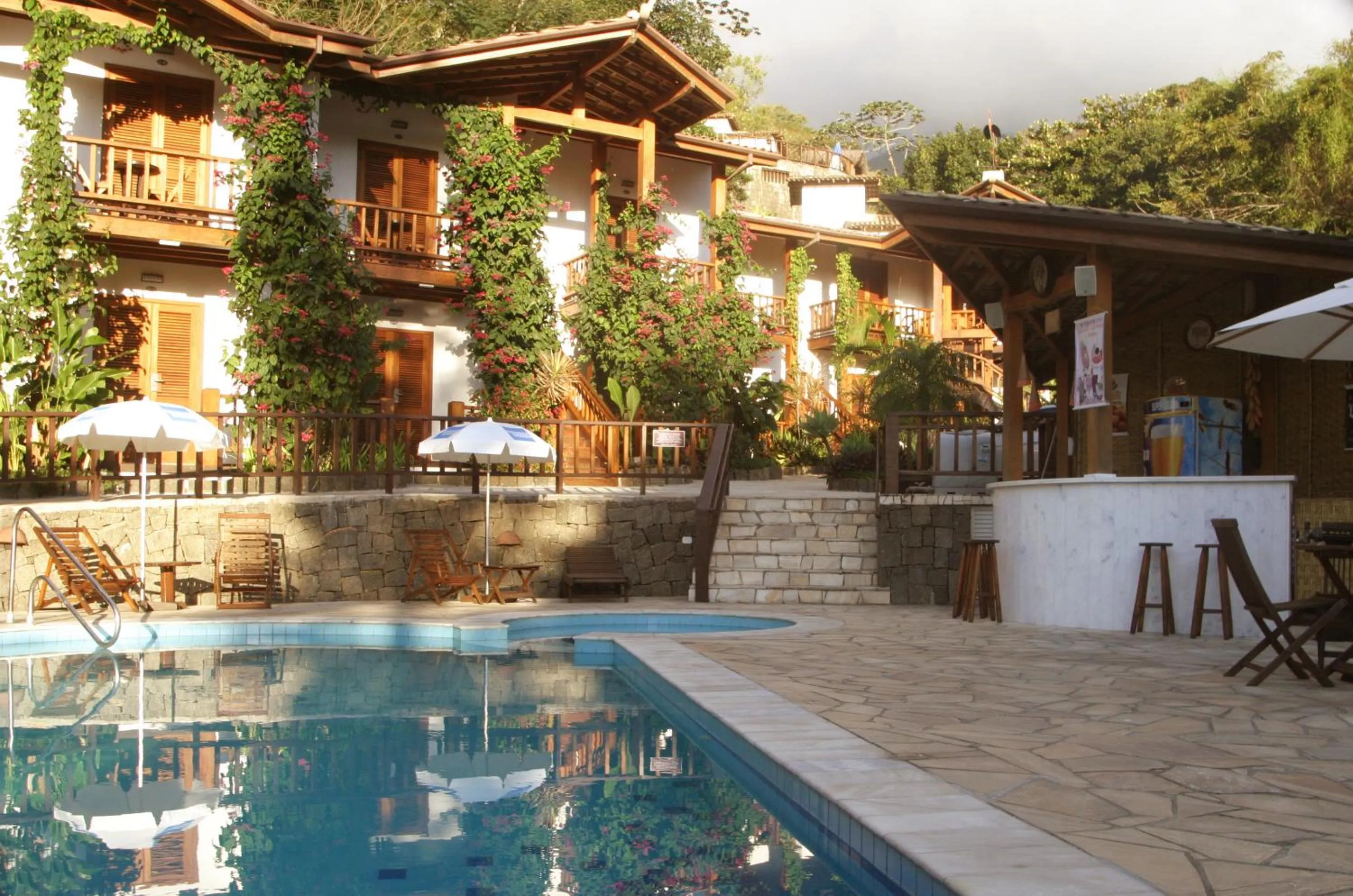 Swimming pool in Hotel Praia do Portinho