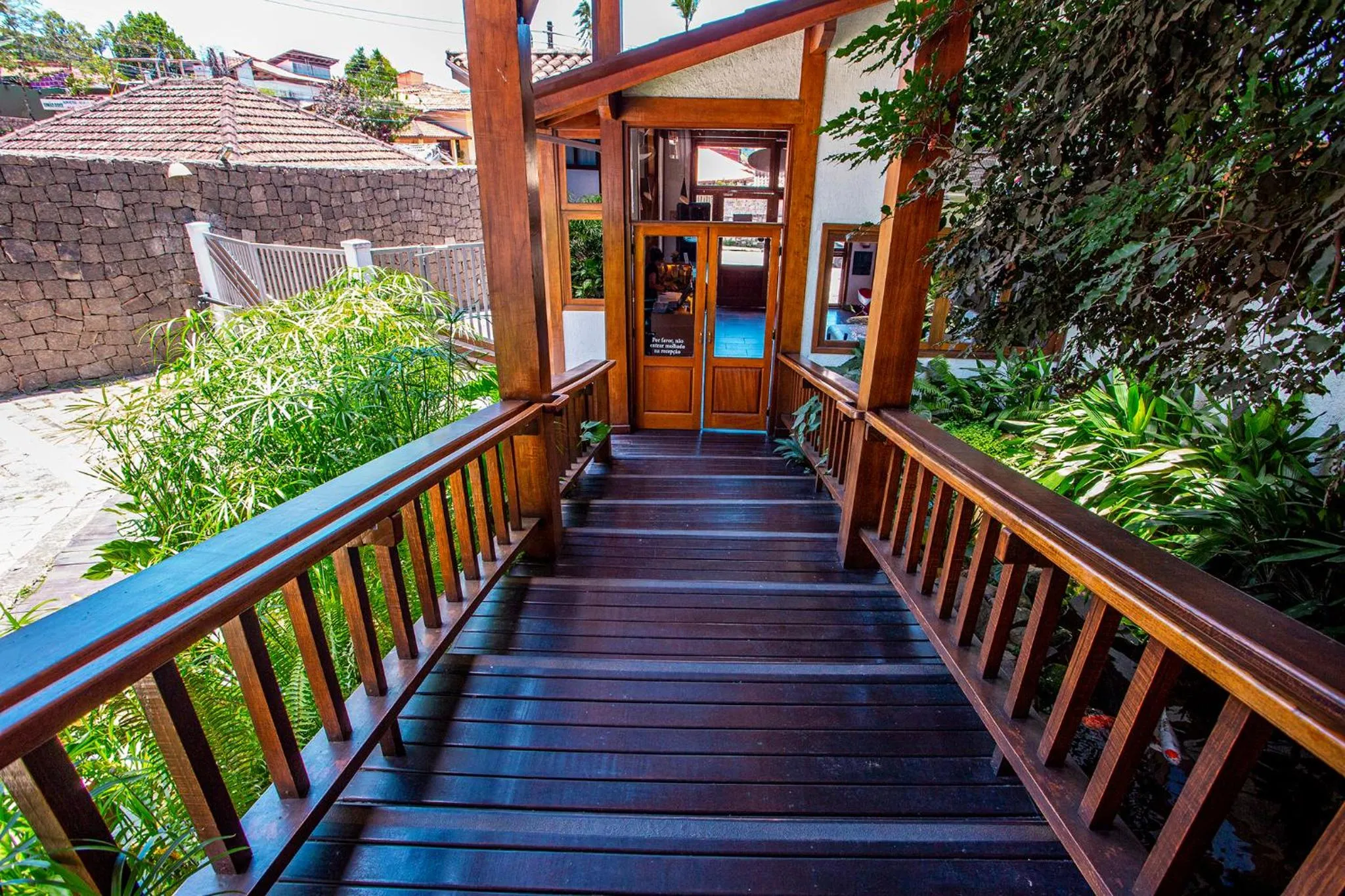 Property building in Hotel Praia do Portinho