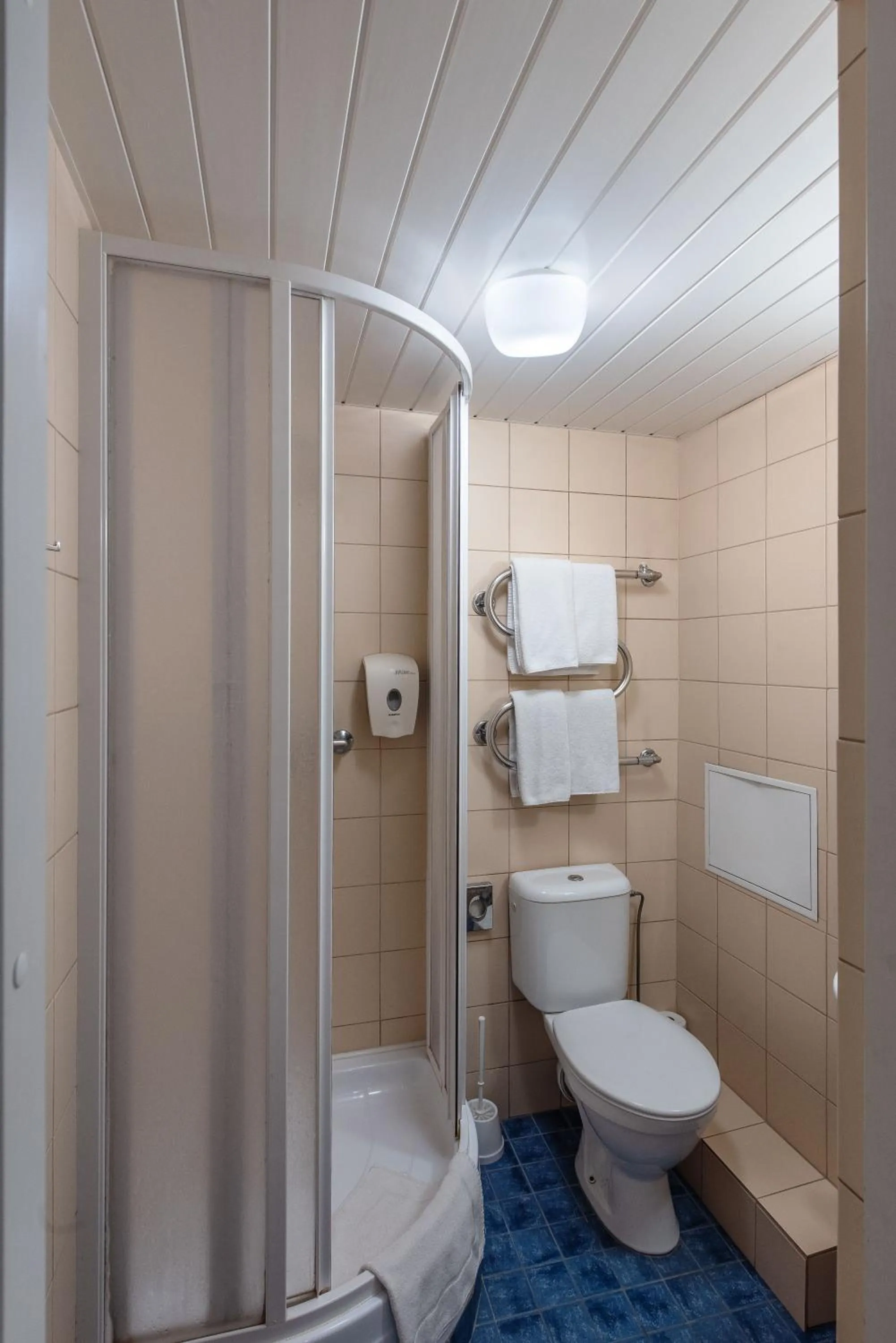 Shower in Hotel Panorama