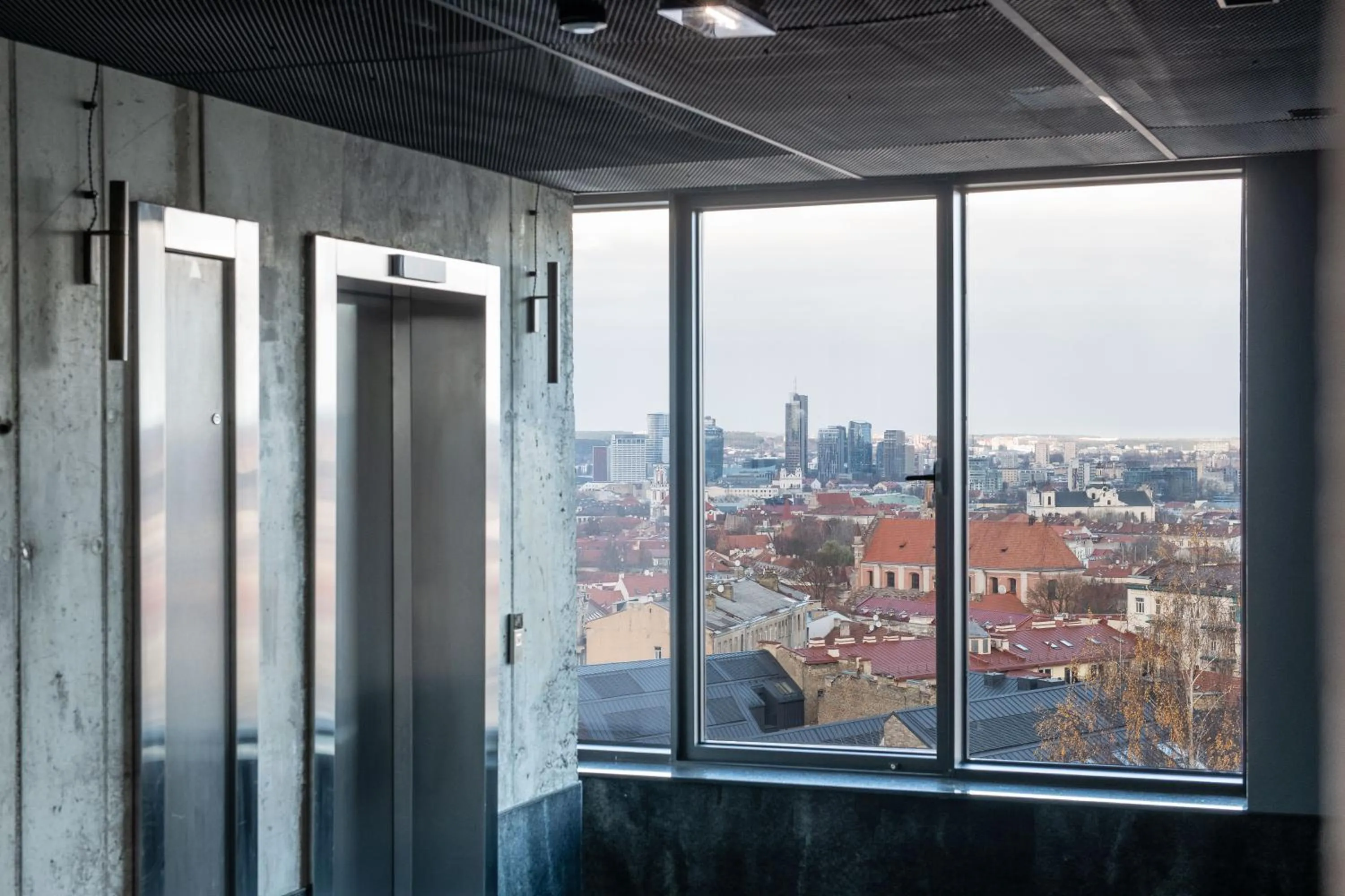 elevator in Hotel Panorama