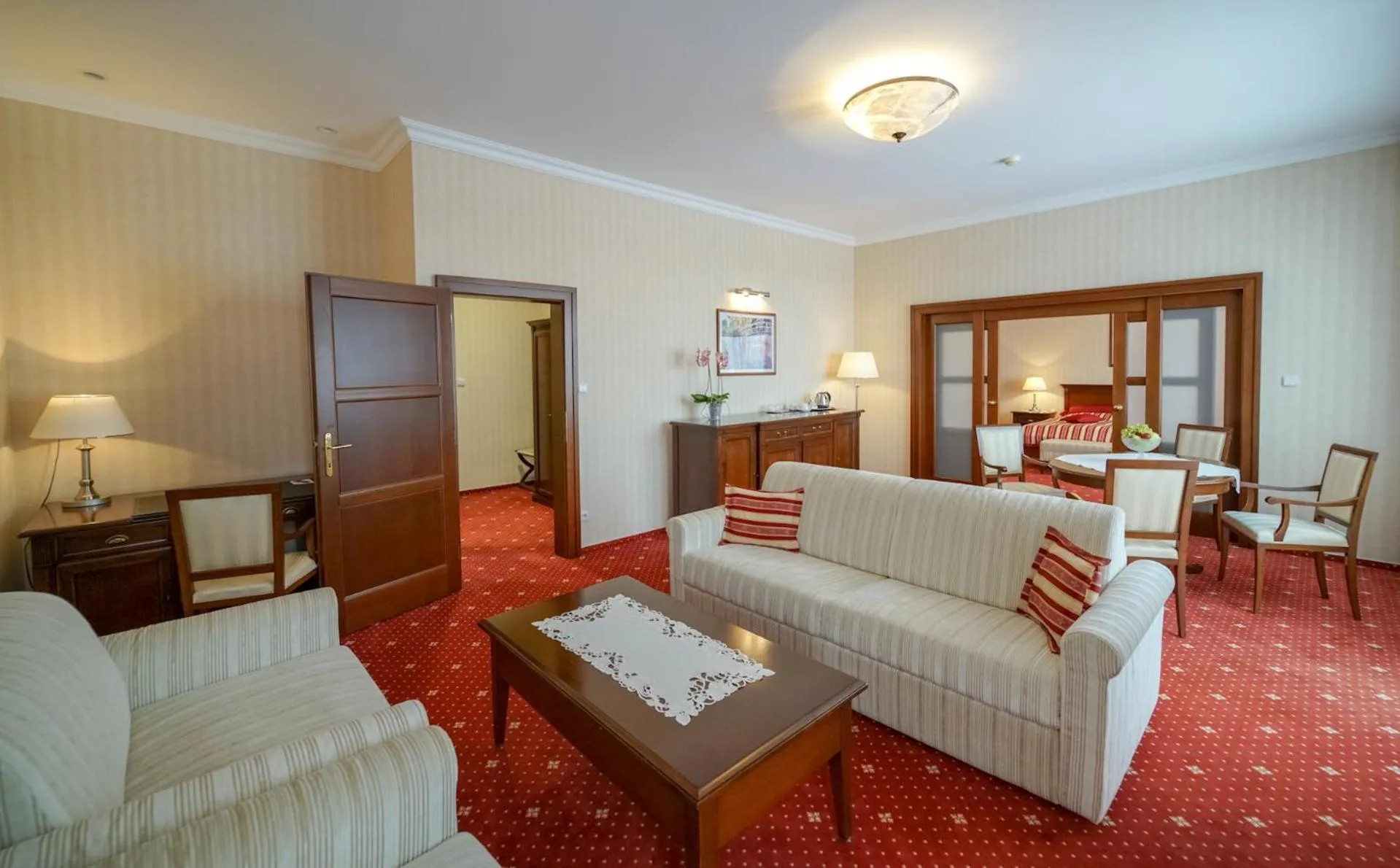 Living room in Grand Hotel BELLEVUE