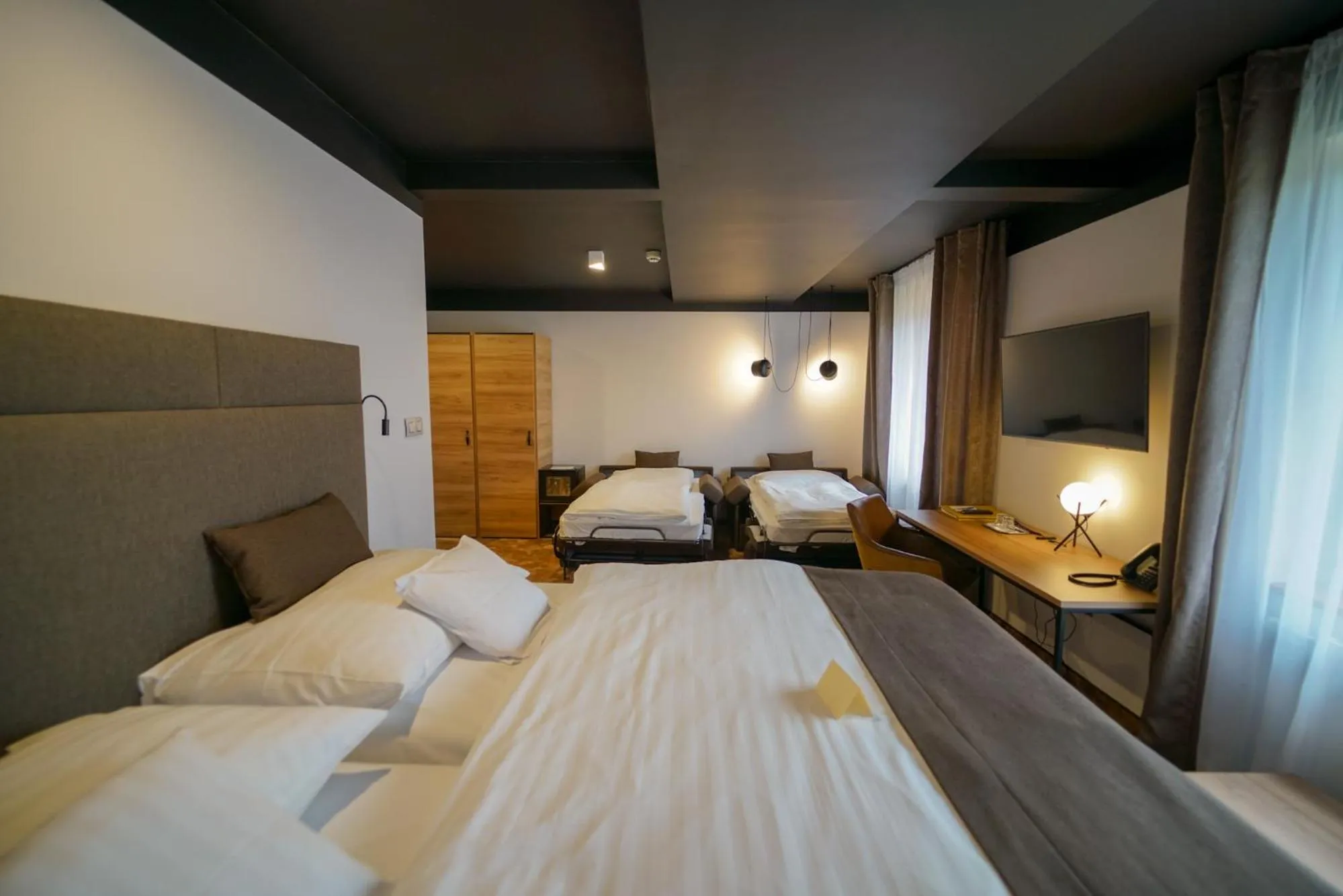 Bed in Grand Hotel BELLEVUE