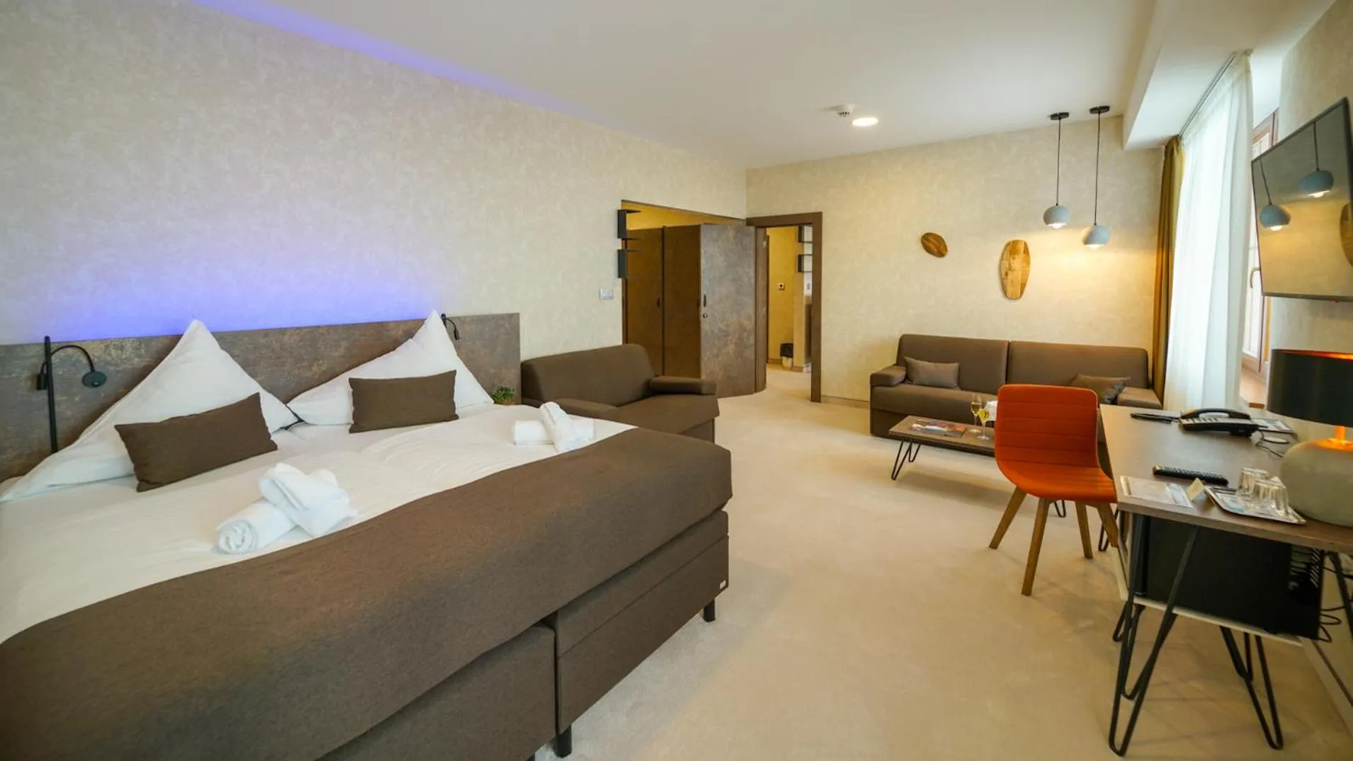 Bed in Grand Hotel BELLEVUE