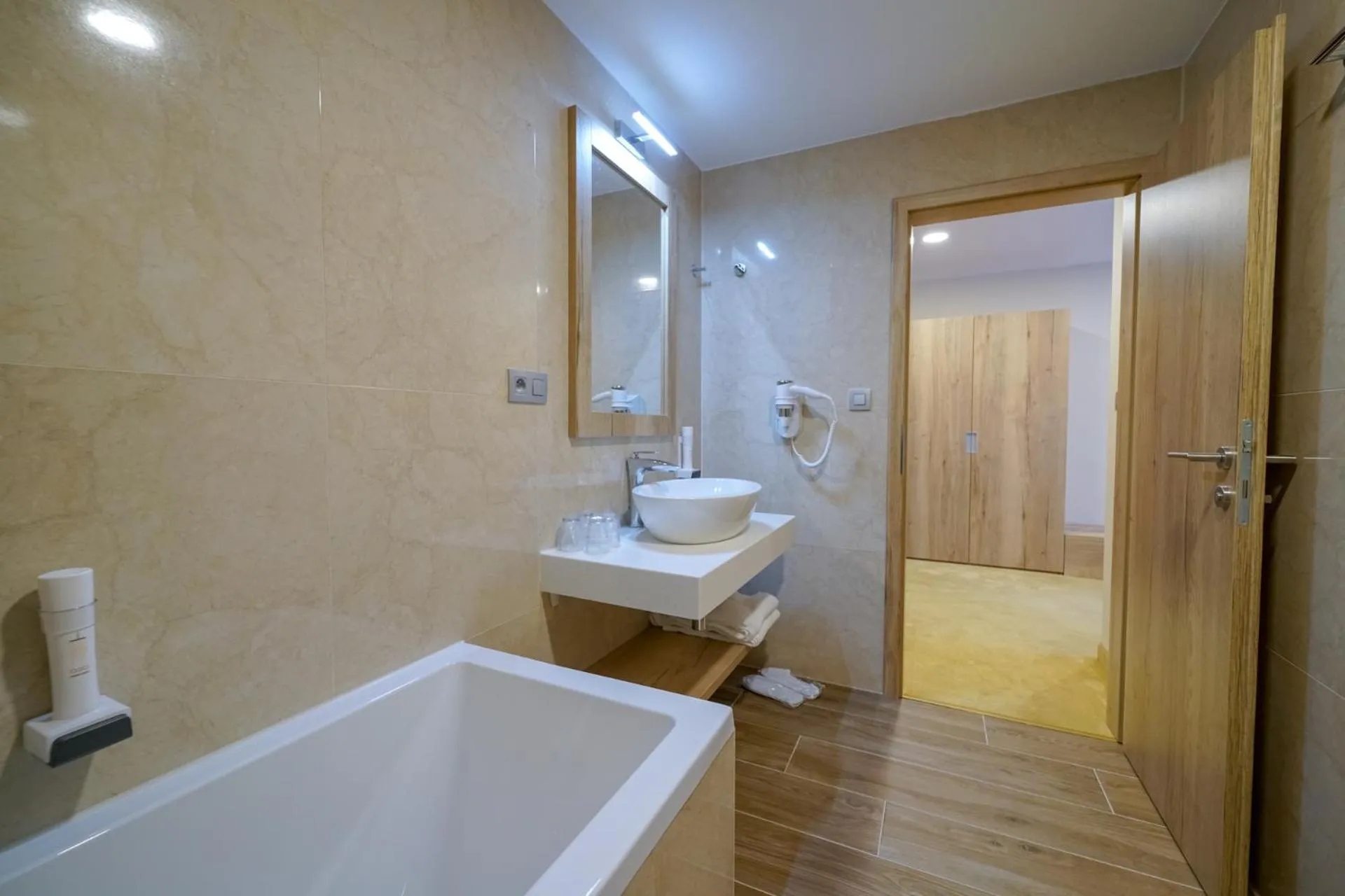 Bathroom in Grand Hotel BELLEVUE