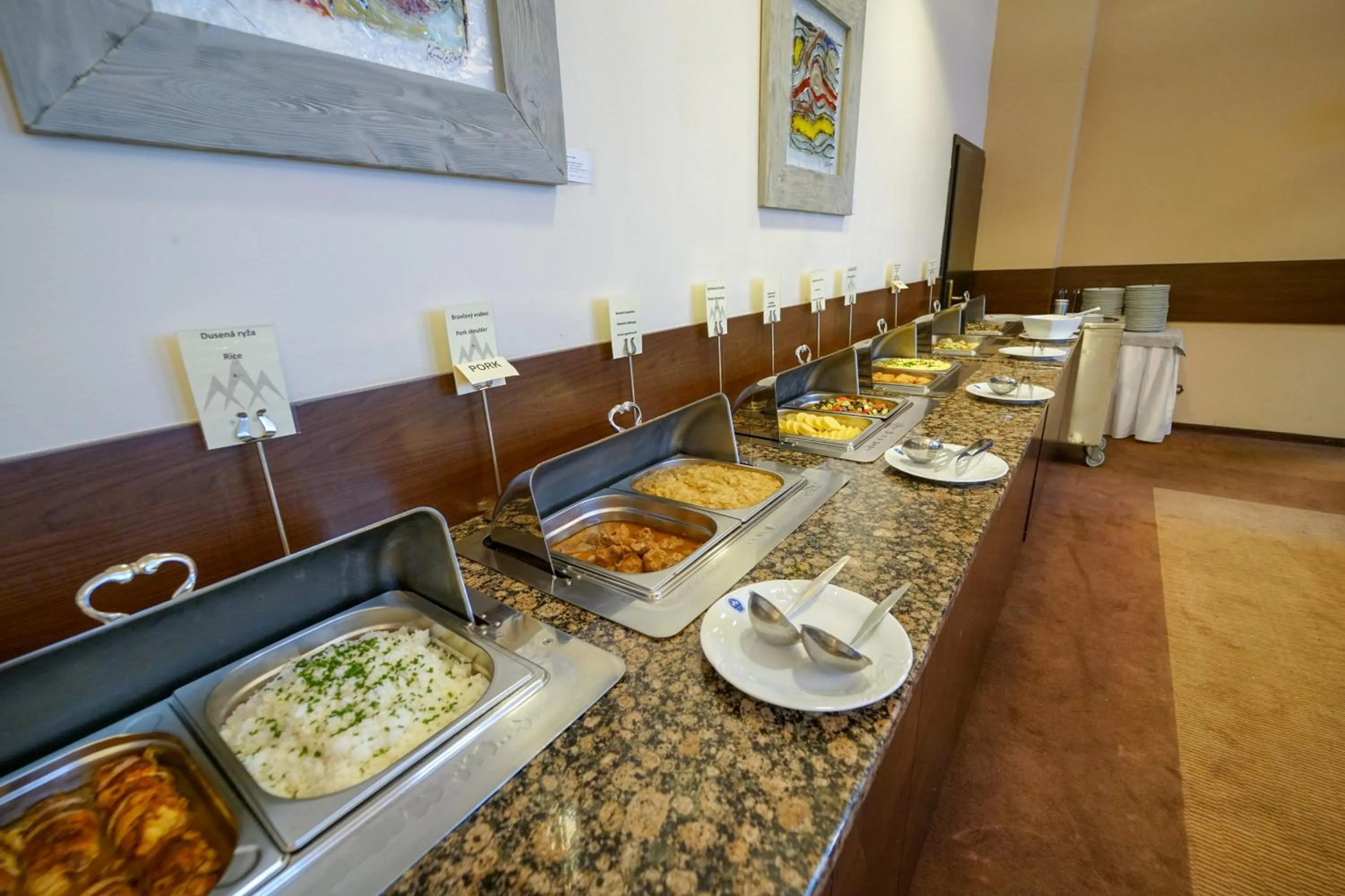 Food close-up in Grand Hotel BELLEVUE