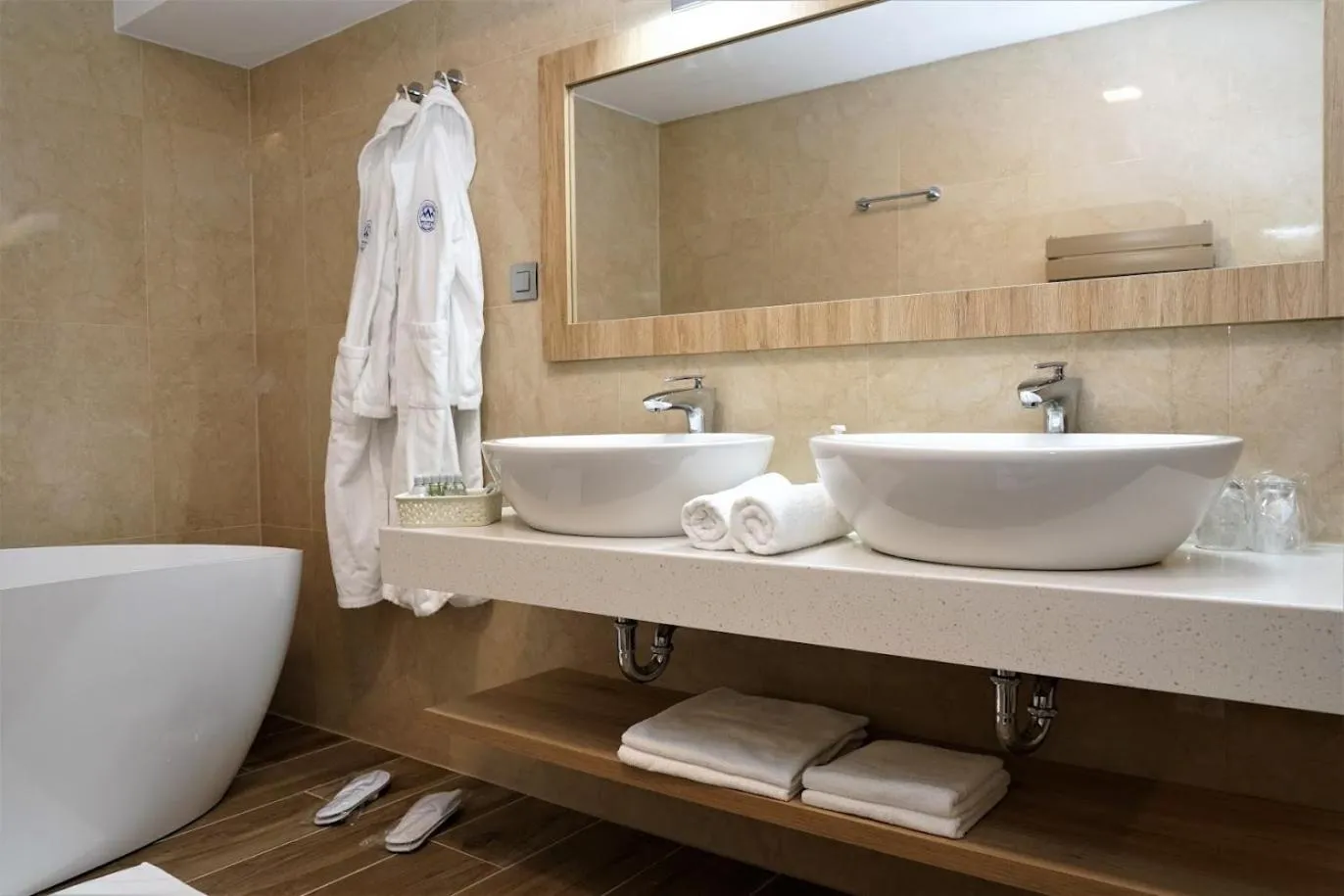 Bathroom in Grand Hotel BELLEVUE