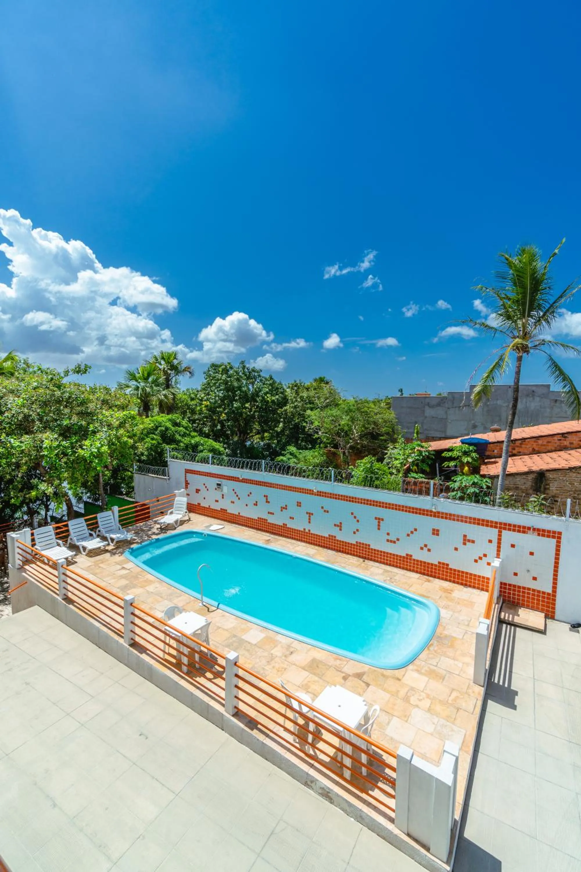 Swimming pool in Pousada Clube Vista do Rio