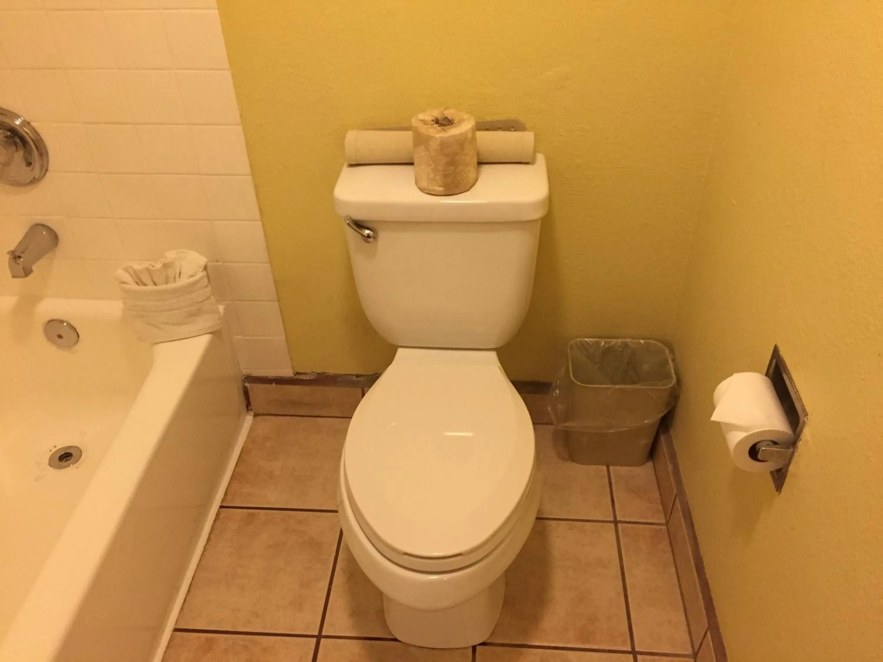 Toilet in Chula Vista Inn