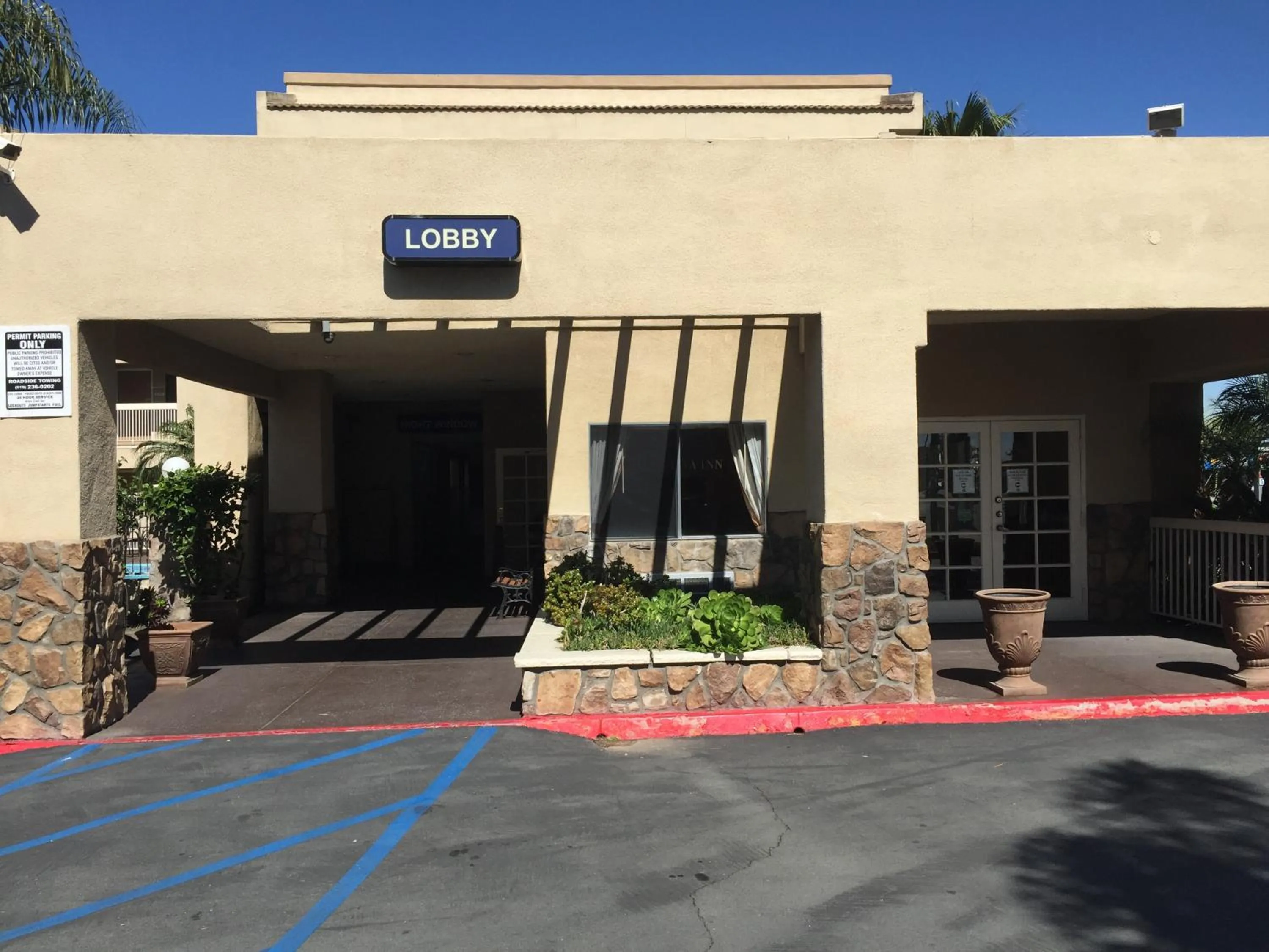 Facade/entrance in Chula Vista Inn