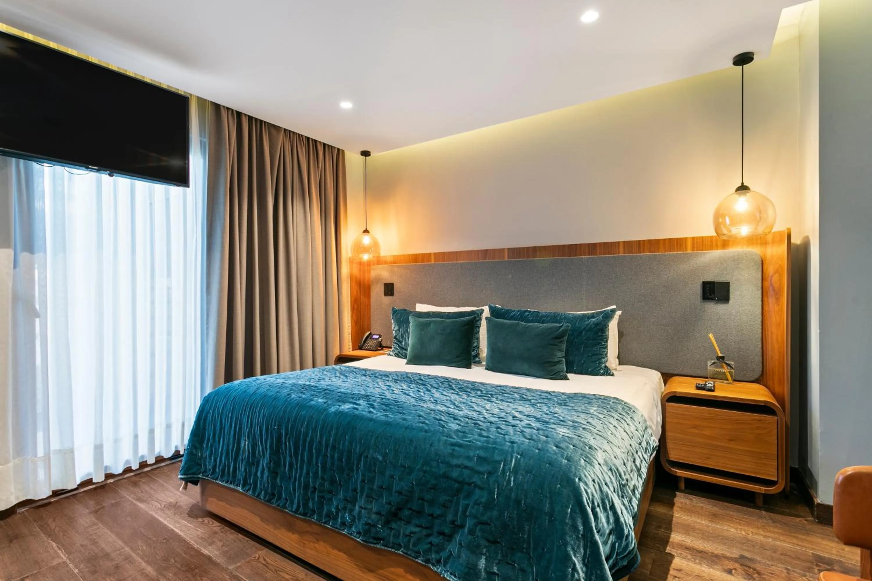 Bed in Casa Prim Hotel Boutique