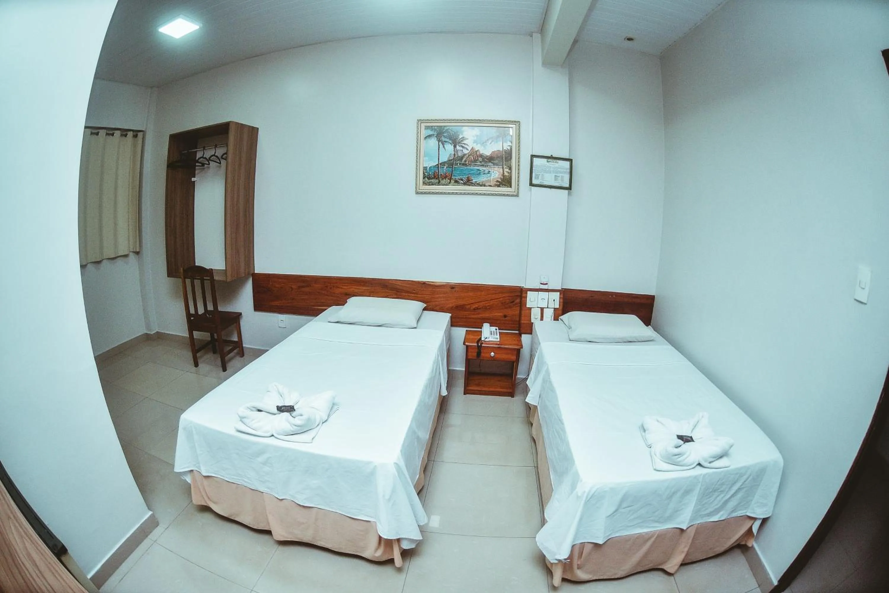 Bed in Frota Palace Hotel