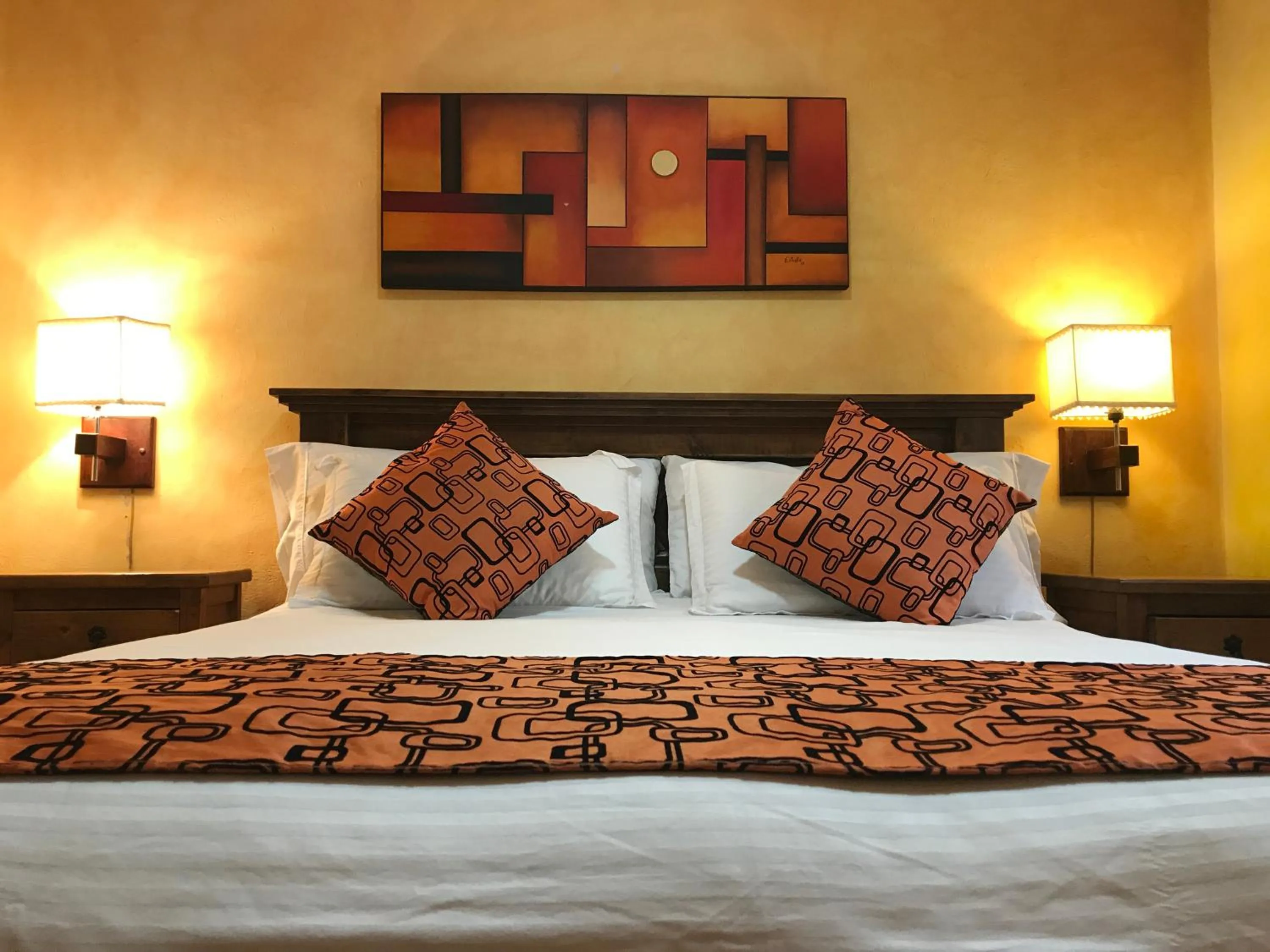 Bed in Hotel Sol de la Villa