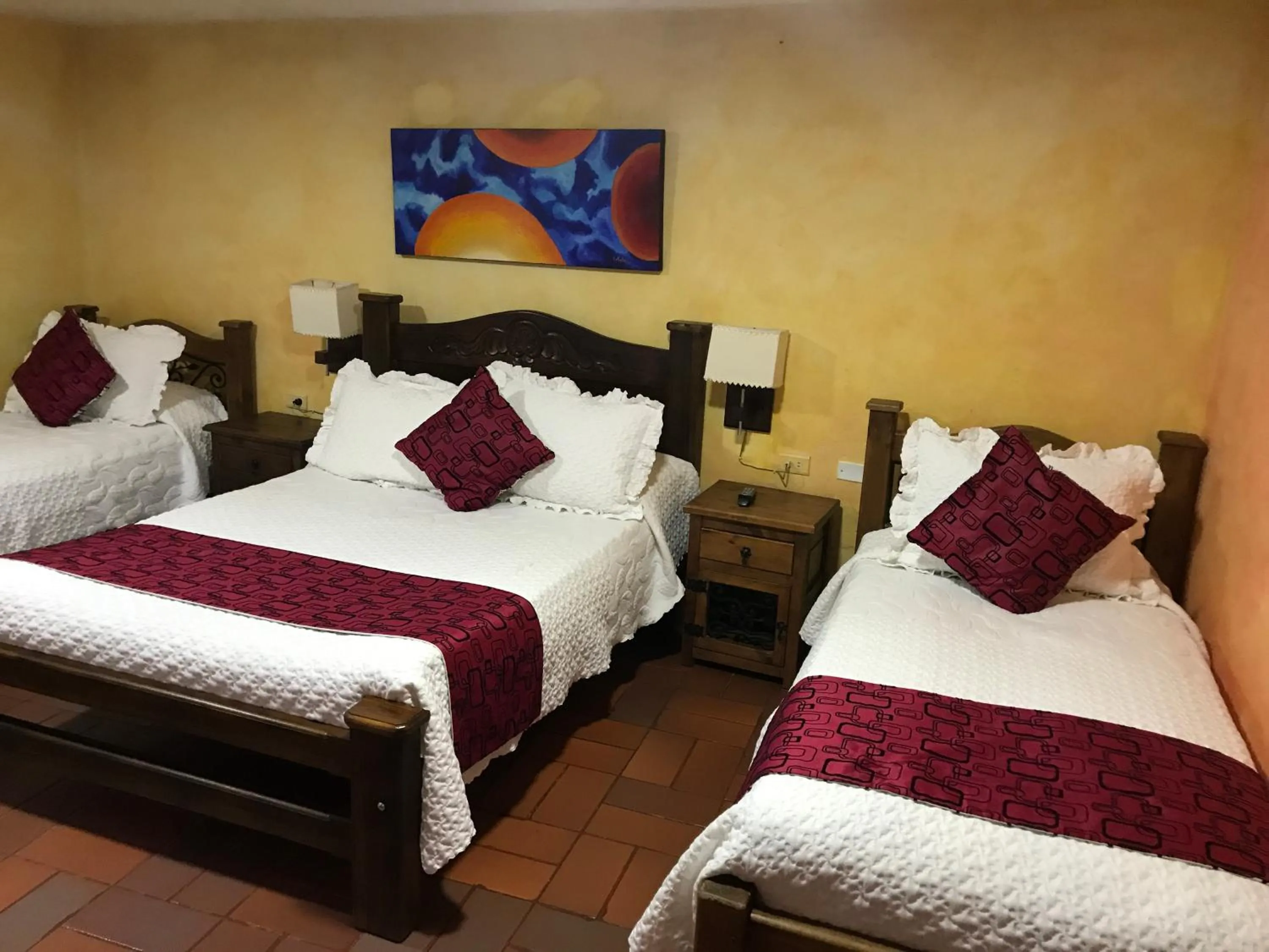 Bed in Hotel Sol de la Villa