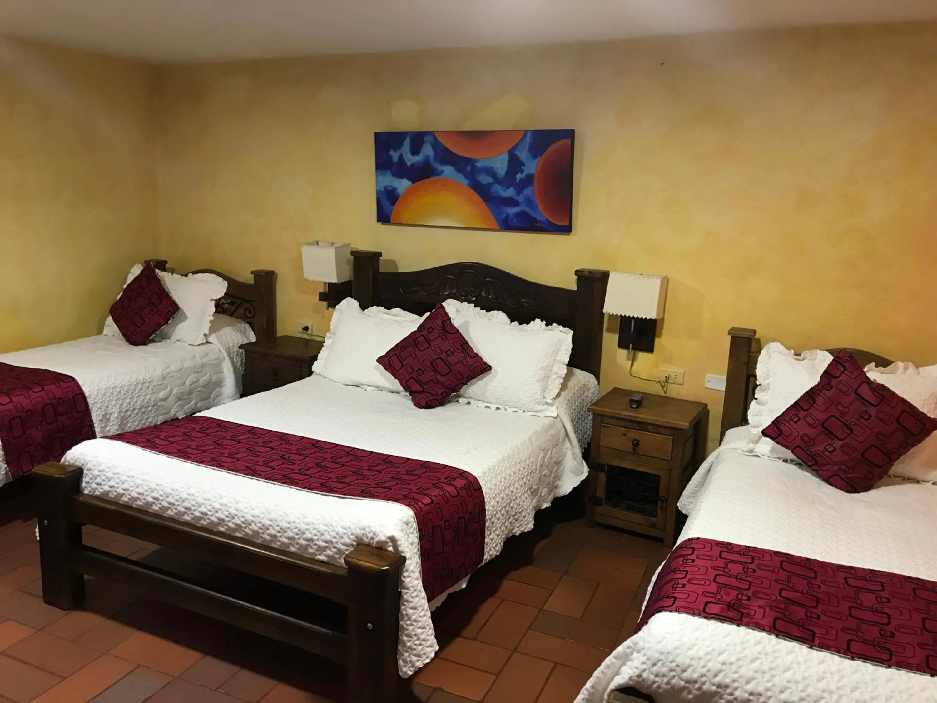 Bed in Hotel Sol de la Villa