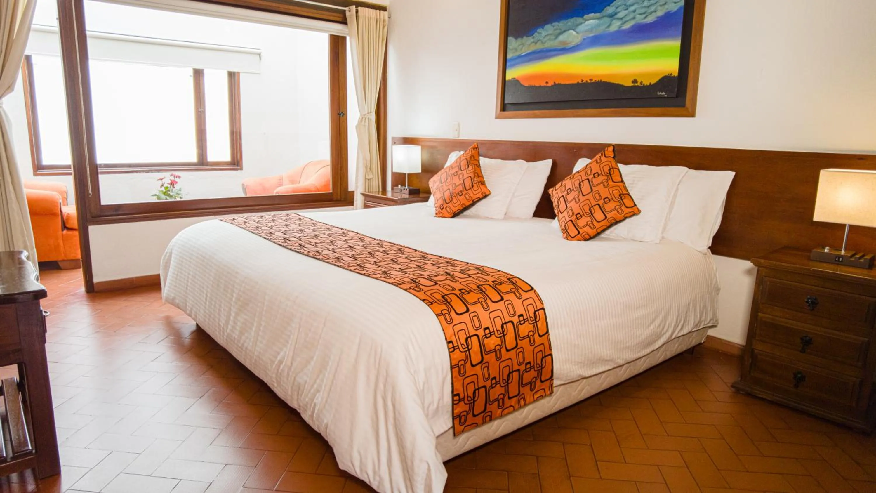 Bed in Hotel Sol de la Villa