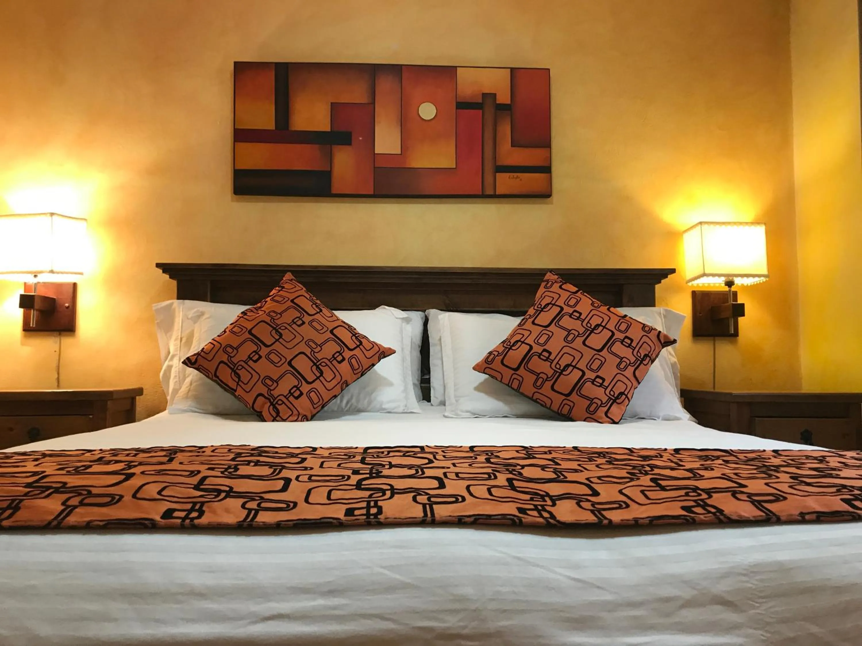 Bed in Hotel Sol de la Villa
