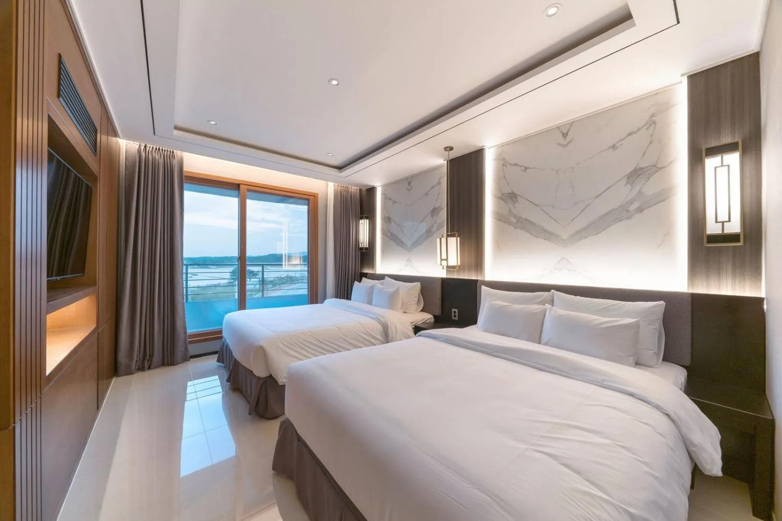 Bed in Dignity Hotel