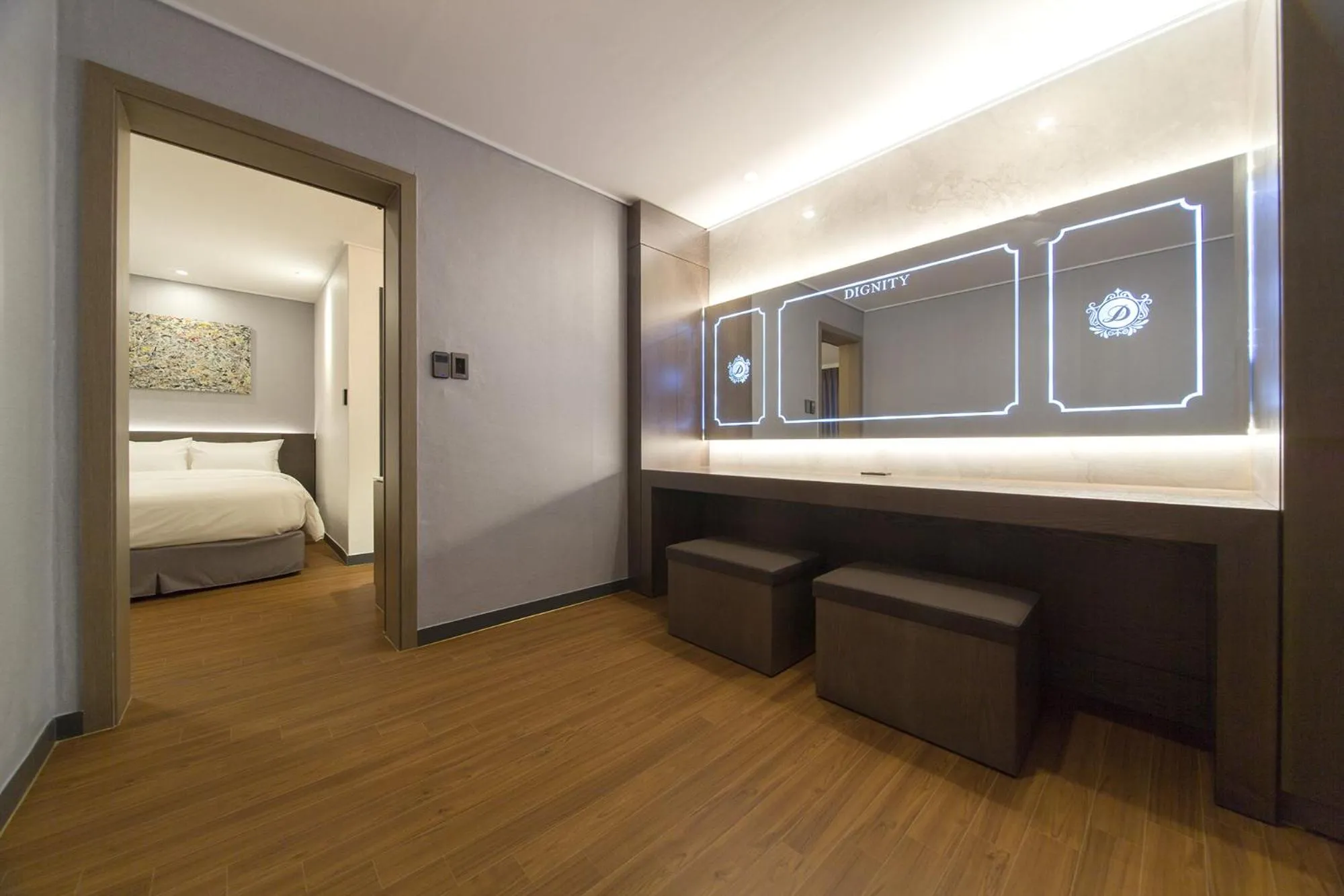 Bed in Dignity Hotel