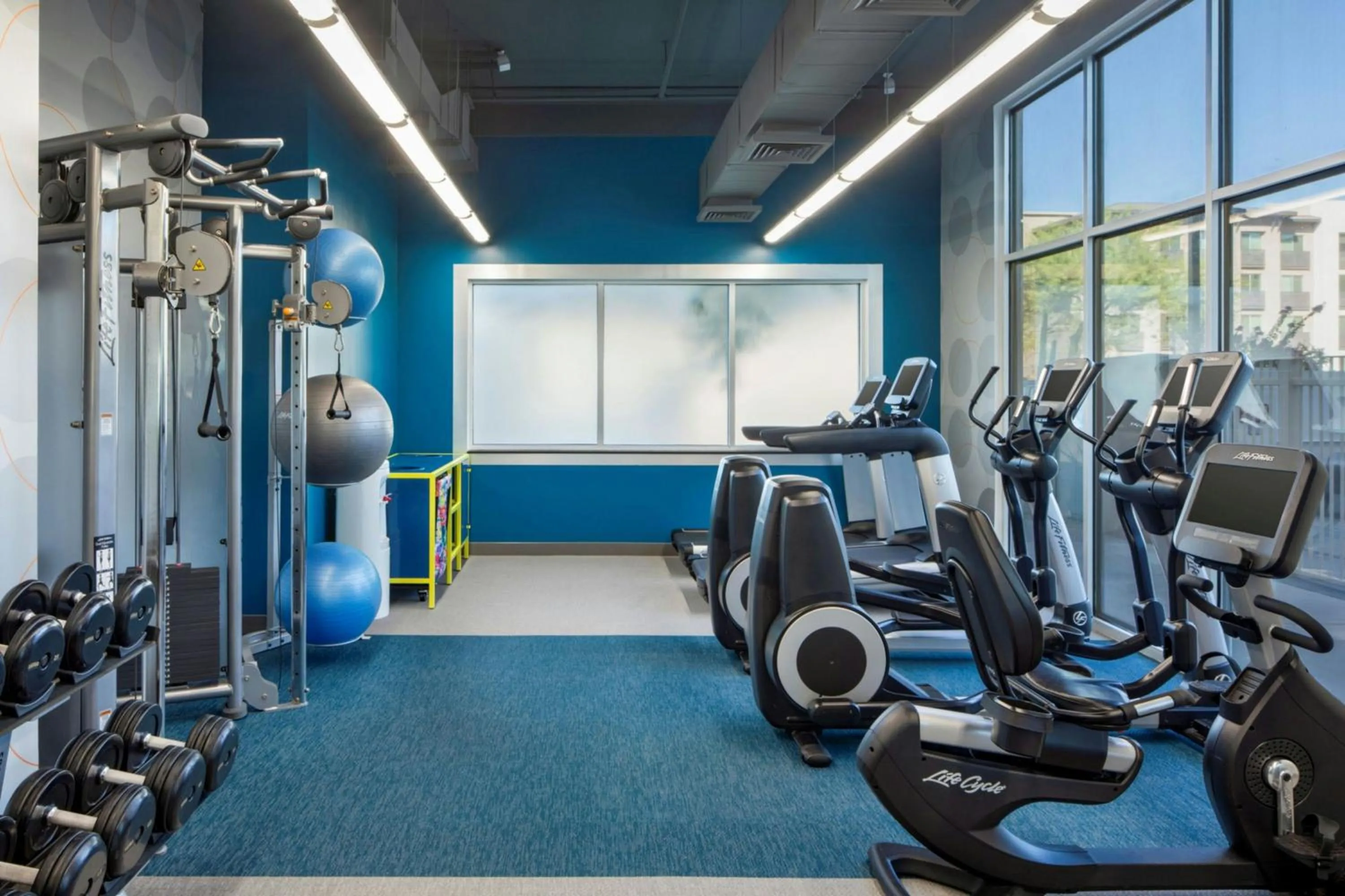 Fitness centre/facilities in Aloft Phoenix Airport