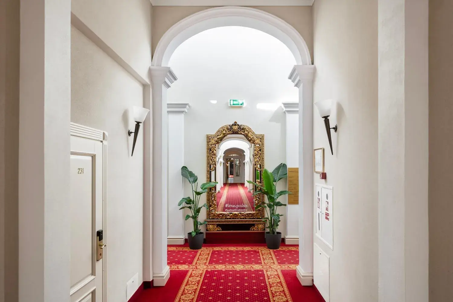 Property building, Bed in Europa Royale Druskininkai Property building, Bed in Europa Royale Druskininkai