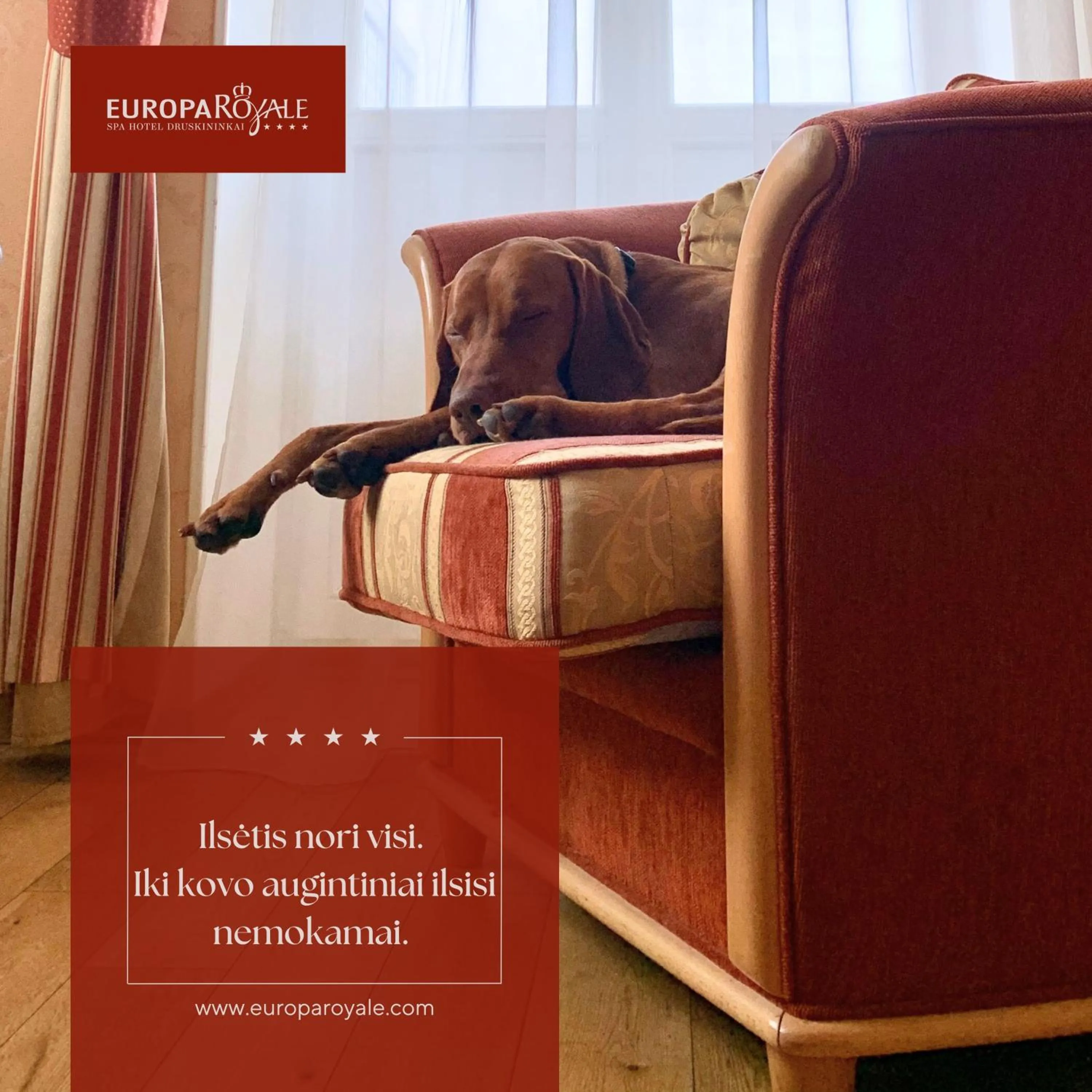 Living room in Europa Royale Druskininkai