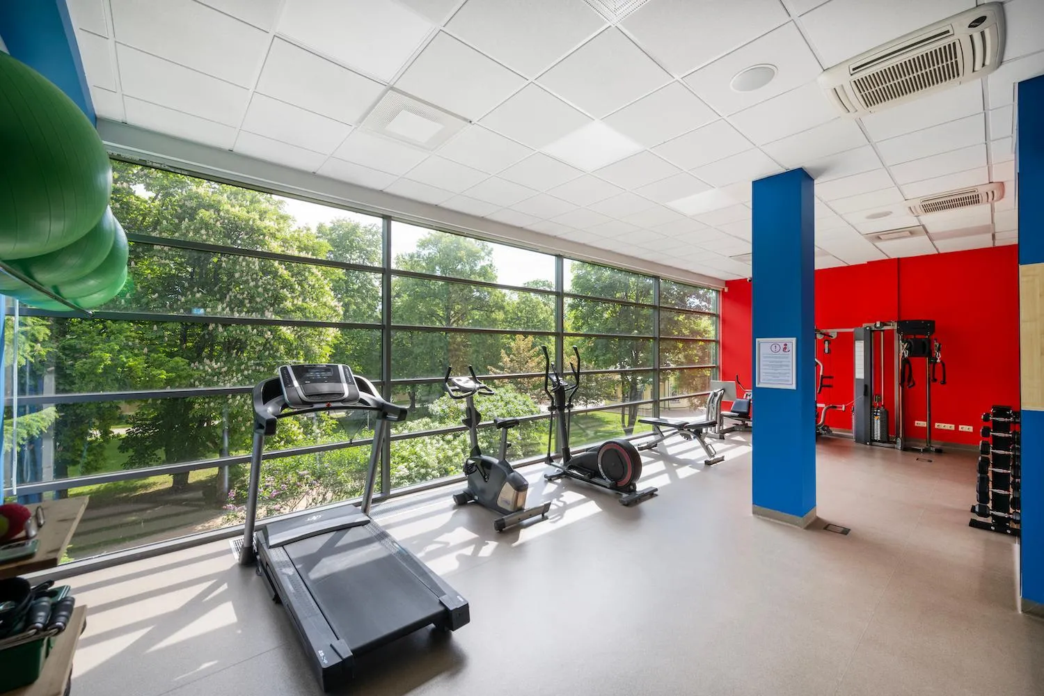 Fitness centre/facilities in Europa Royale Druskininkai