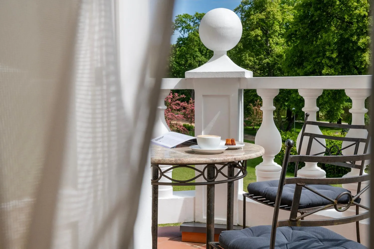 Balcony/Terrace in Europa Royale Druskininkai