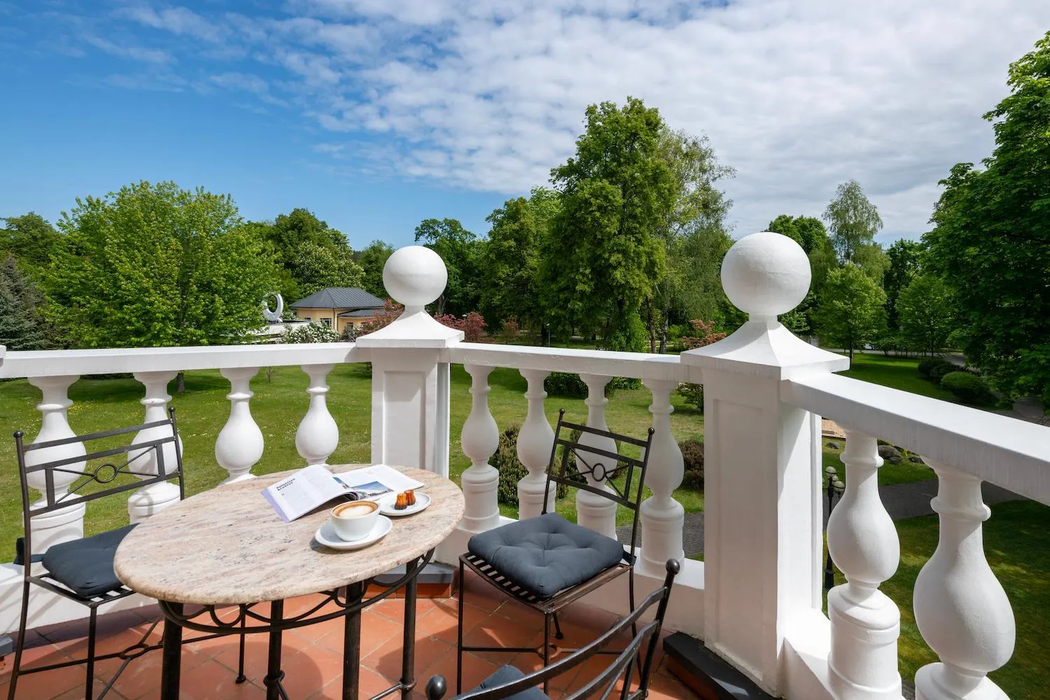 Balcony/Terrace in Europa Royale Druskininkai