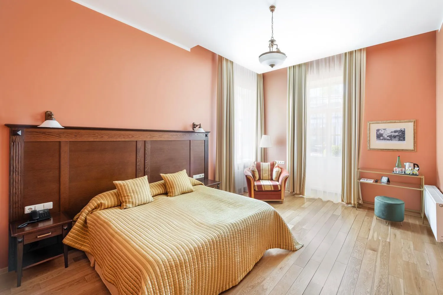 Bed in Europa Royale Druskininkai