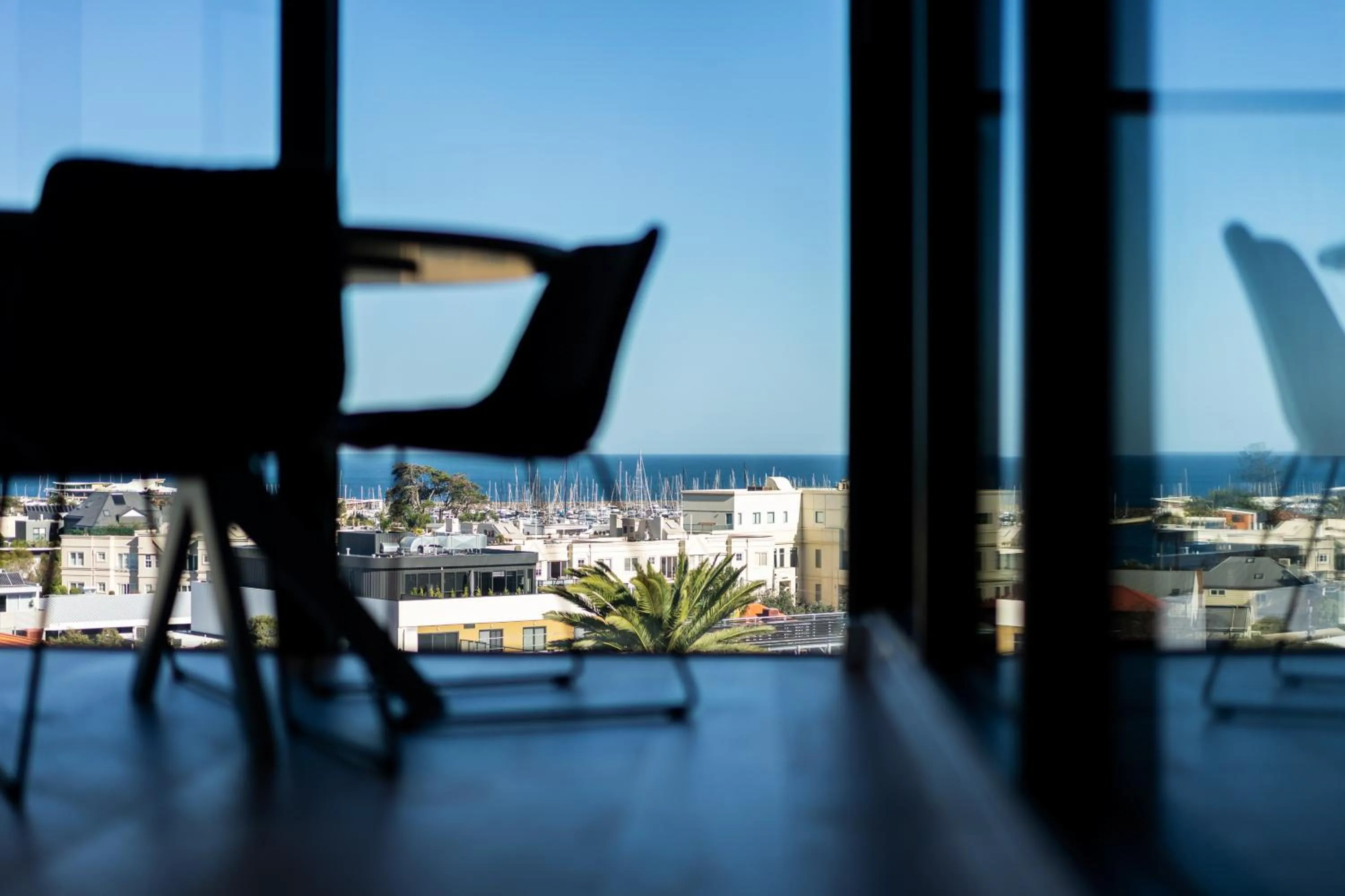 Sea view in Anchorage Apartments Hampton