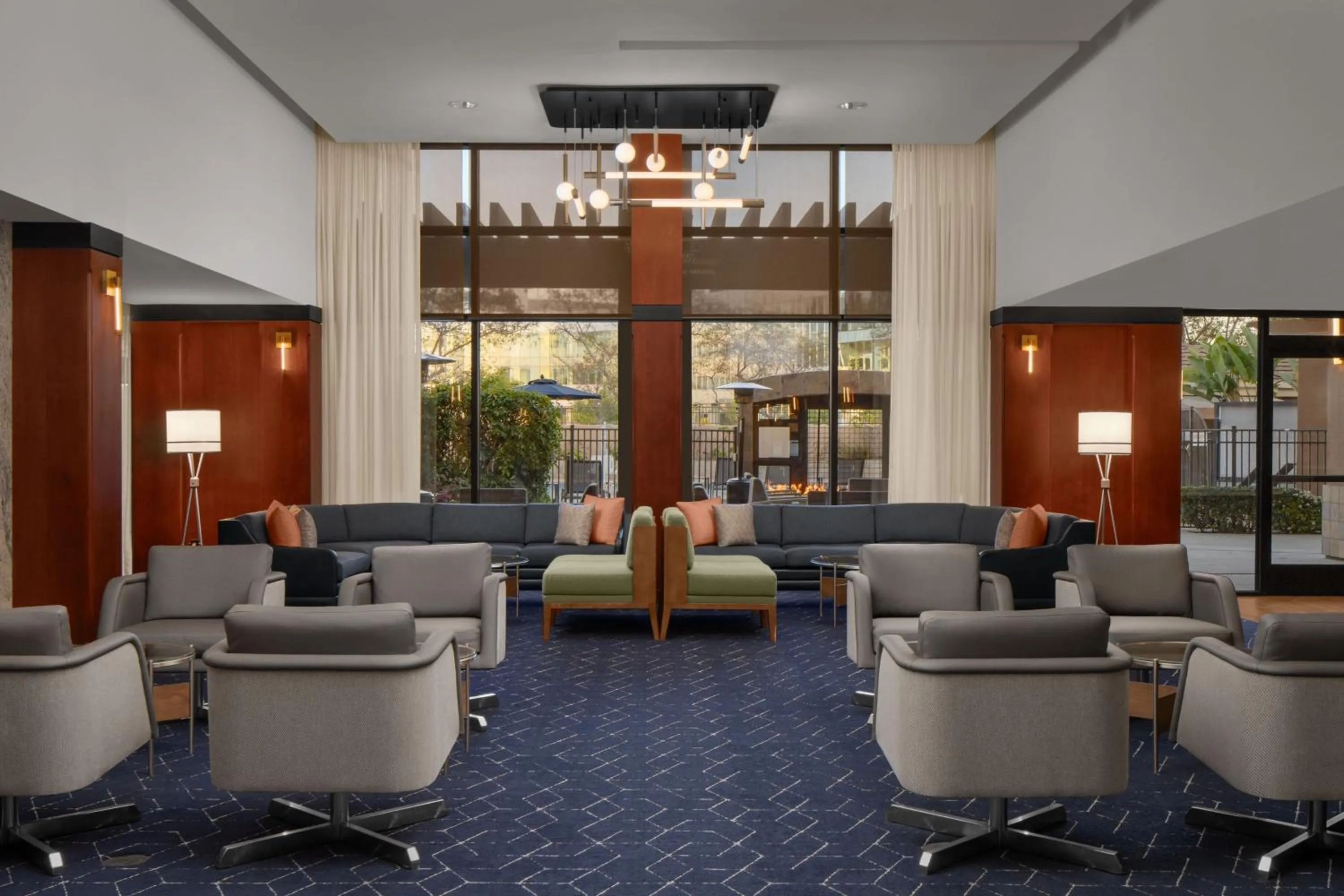 Lobby or reception in Courtyard by Marriott San Diego Central